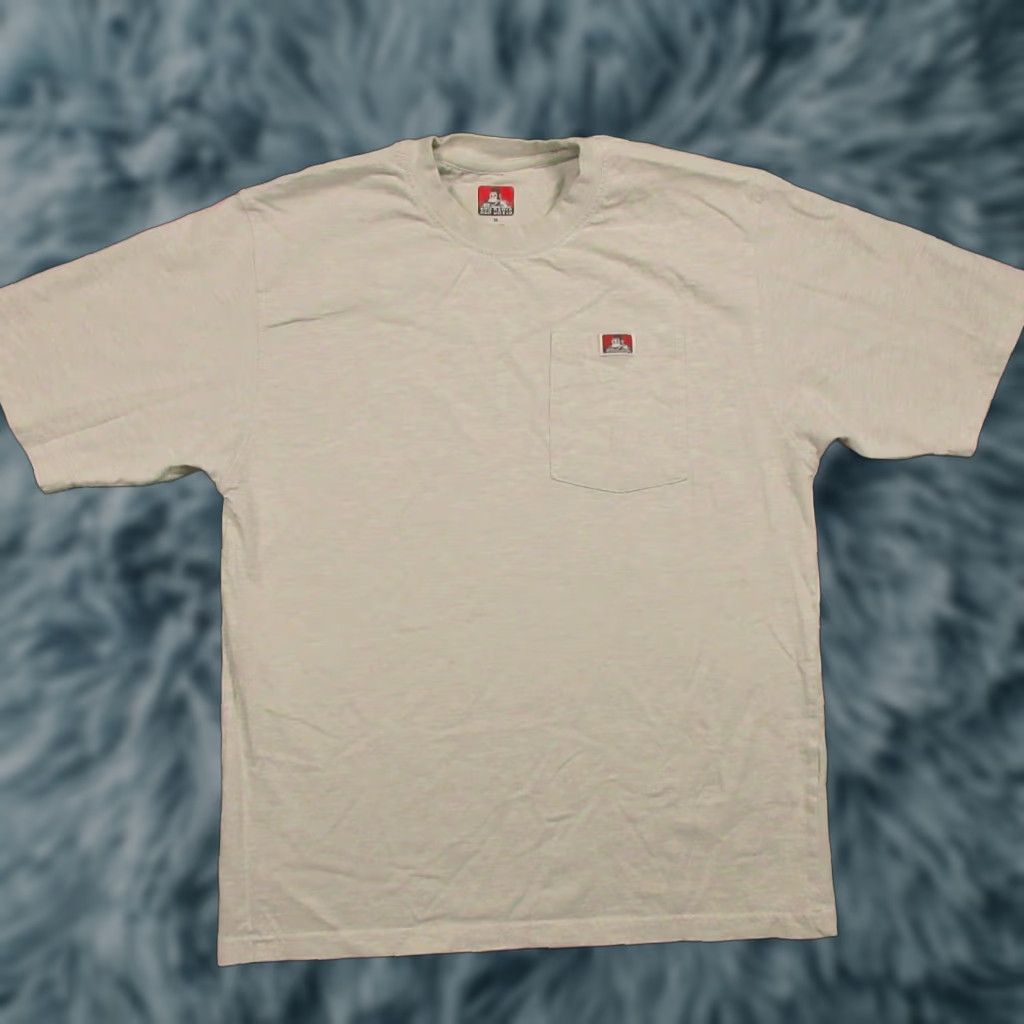 Ben Davis Ben Davis Short Sleeve Pocket Tee Men’s M T-Shirt Grey Crew Workwear casual Size US M / EU 48-50 / 2 - 1 Thumbnail