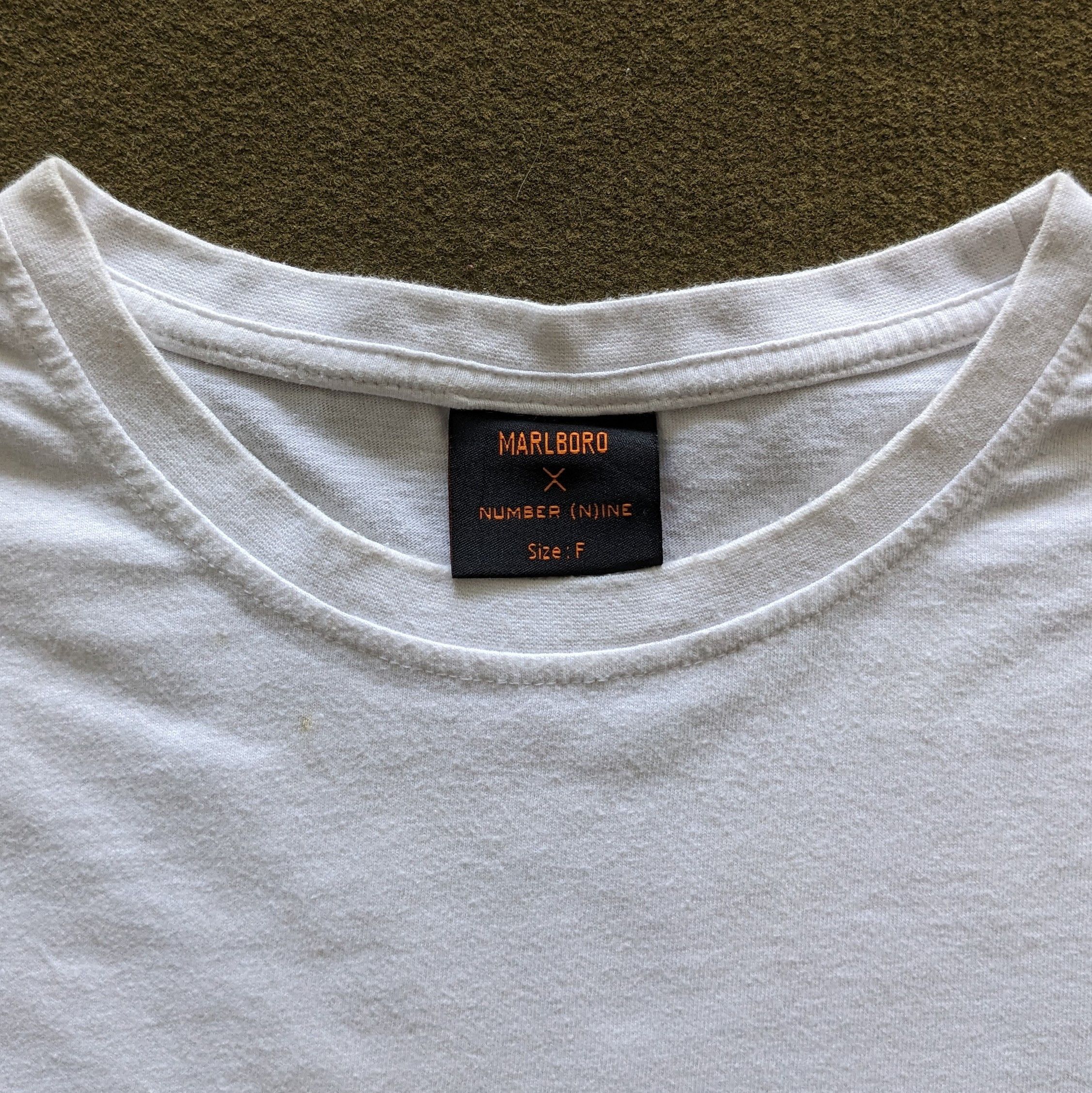 Number (N)ine Vintage Number Nine Japanese Fashion Brand Custom T-shirt Size US L / EU 52-54 / 3 - 6 Thumbnail