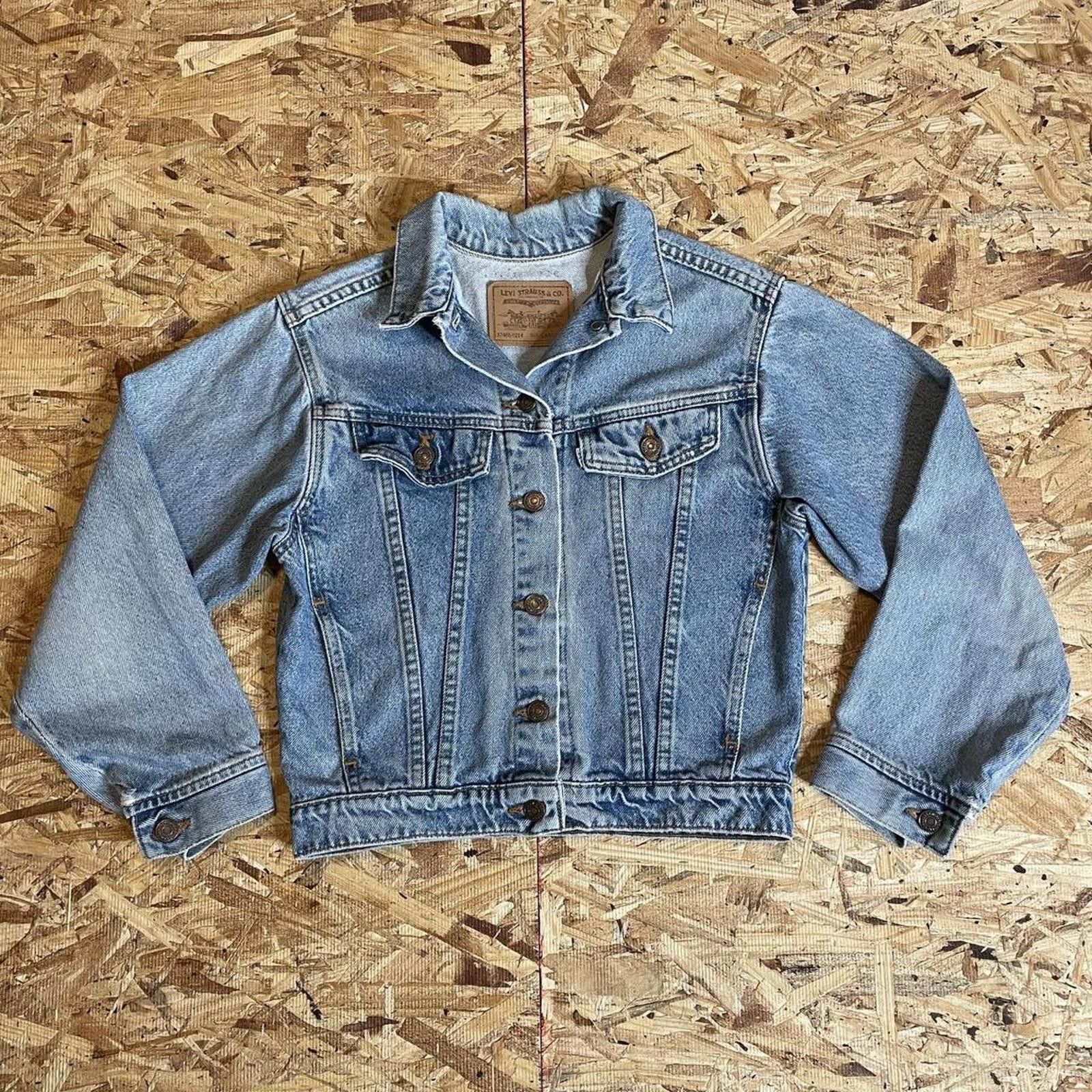 Levi's [Levi’s] • Vintage 1980s Levis cropped-fit denim jacket Size S / US 4 / IT 40 - 1 Thumbnail