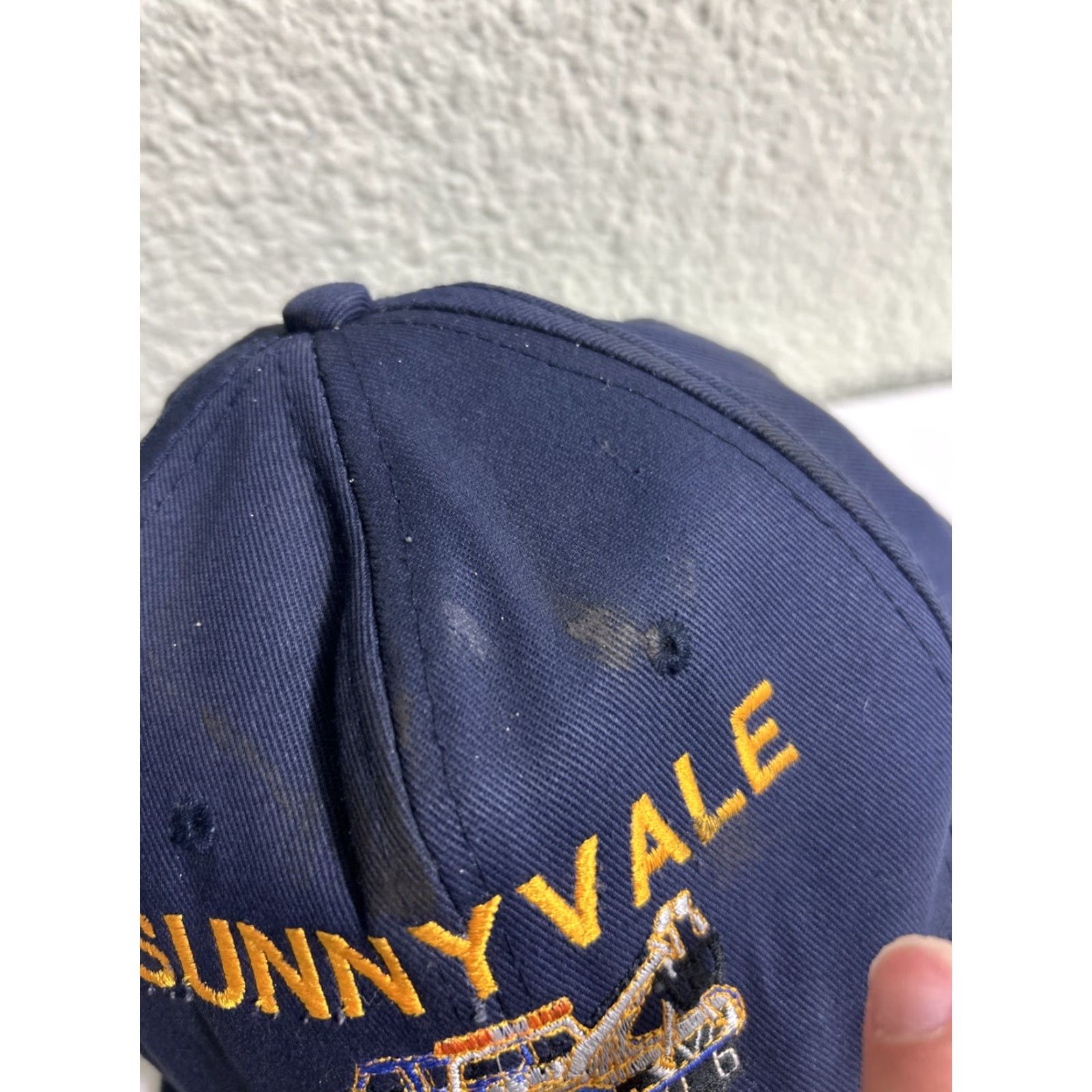 Vintage Sunnyvale Towing SnapBack Hat Blue KC Collections Adjustable One Size Men Snapback Hat Size ONE SIZE - 7 Thumbnail