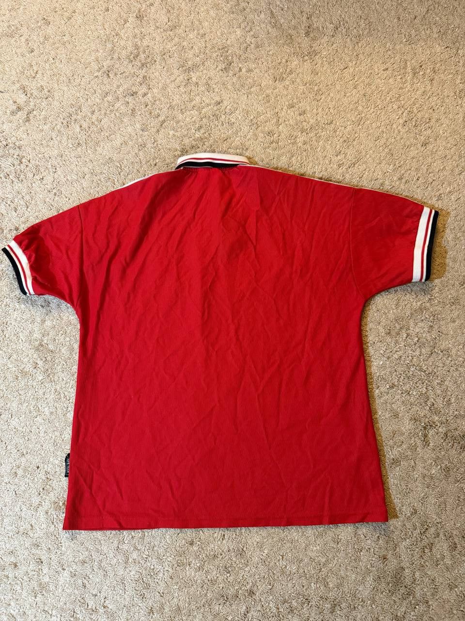 Umbro Vintage jersey Manchester United Umbro 1998–2000 TREBLE Size US L / EU 52-54 / 3 - 11 Thumbnail