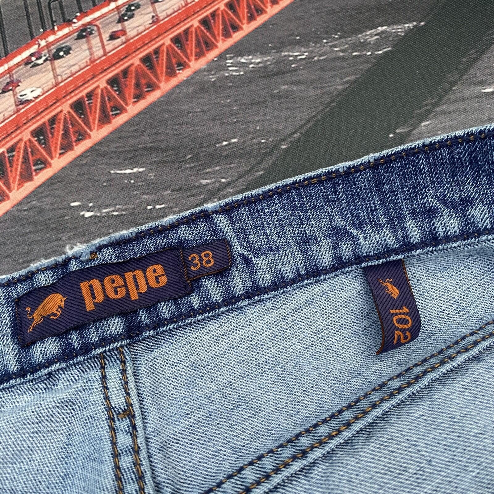 Pepe Jeans Pepe London Jeans Revolution Mens Size 38 Blue VTG Y2K Size US 38 / EU 54 - 6 Thumbnail