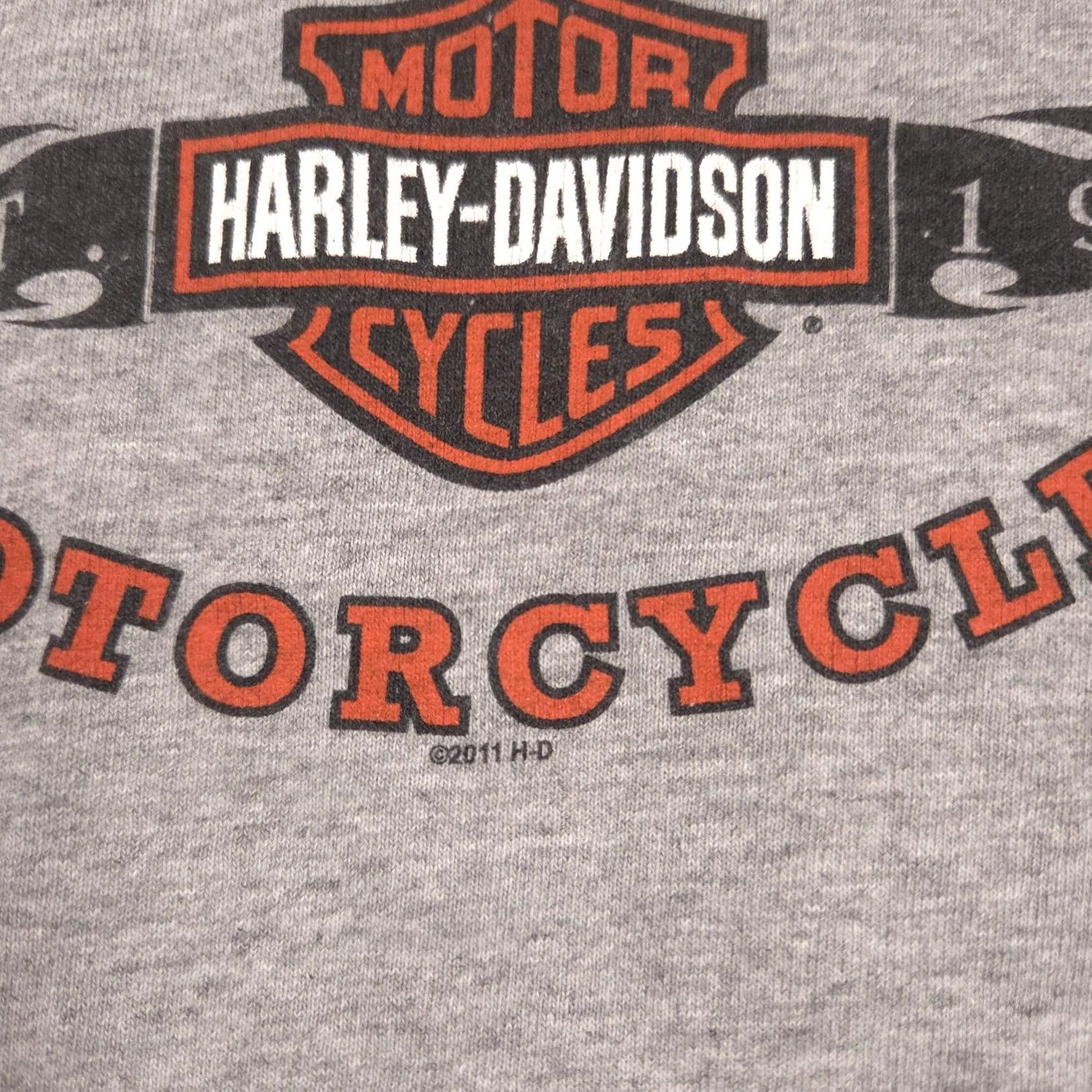 Harley Davidson Harley-Davidson Shirt Mens XL Gray Sleeveless Biker Tee Shirt Adult XL Gray Harley-Davidson Logo Graphics Back NEES Galesburg Illinois Vintage No Size US XL / EU 56 / 4 - 5 Thumbnail