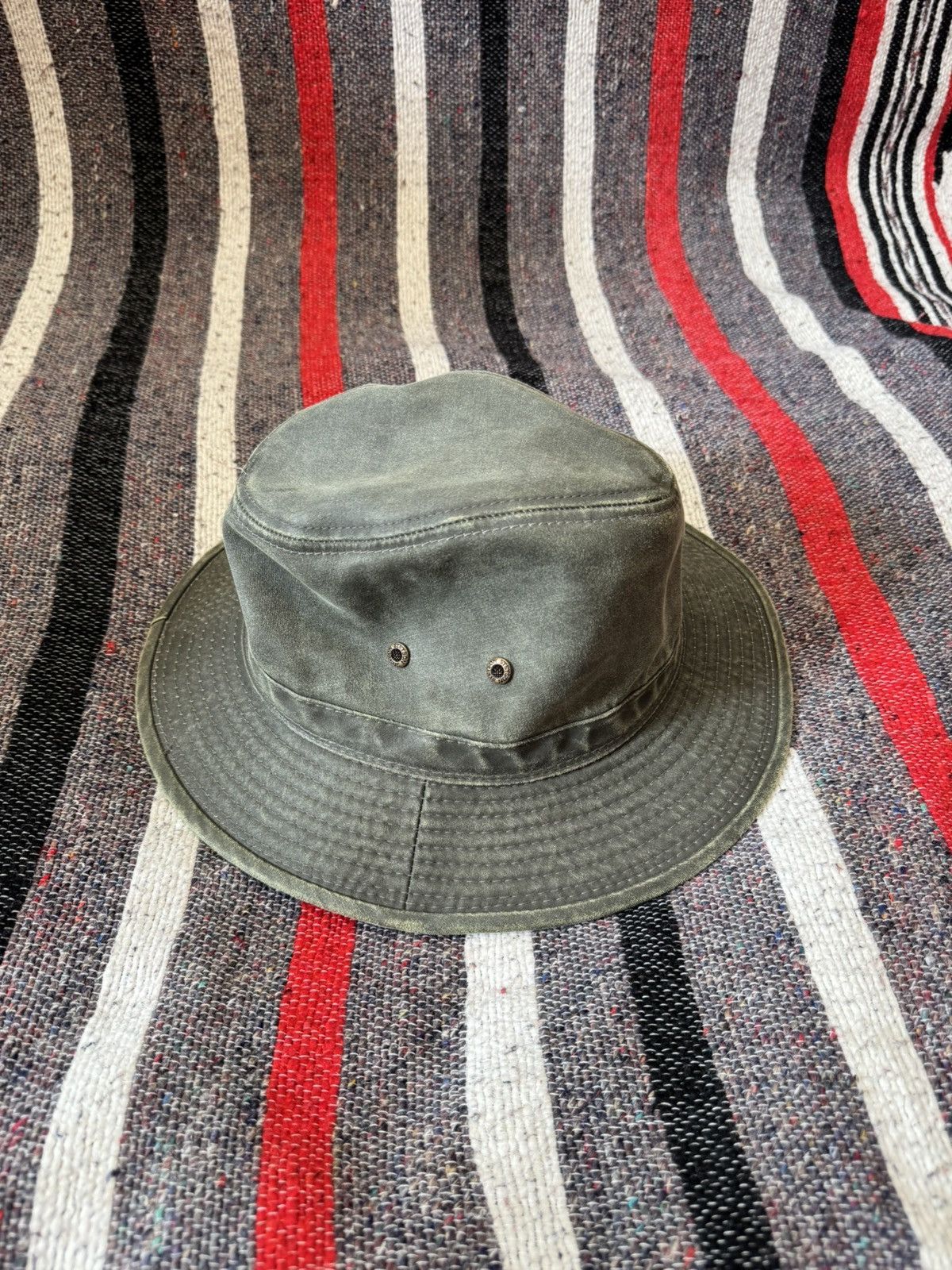 Stetson Stetson Co/Pe Brown Fedora Hat Size ONE SIZE - 3 Thumbnail