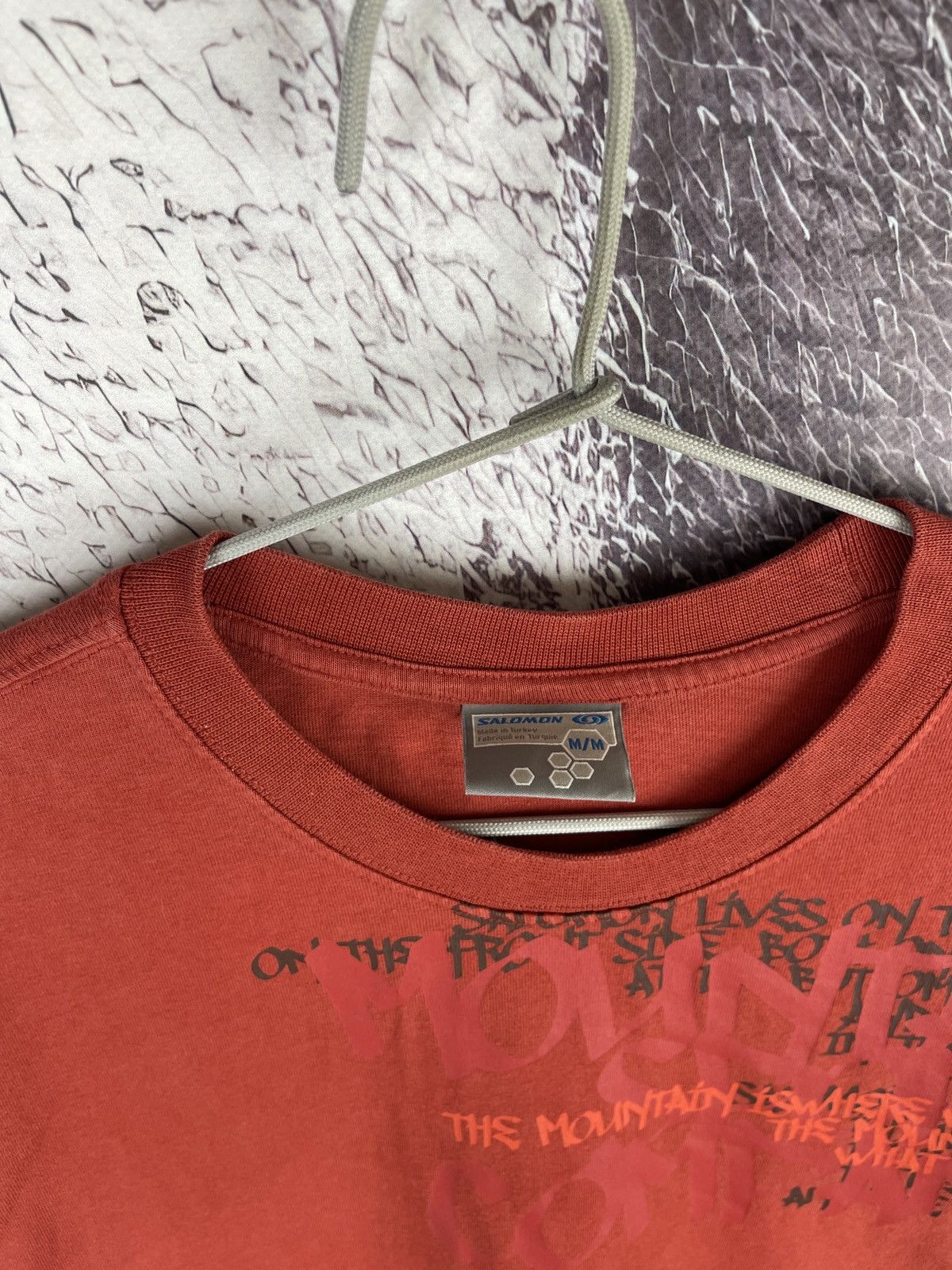 Salomon Salomon vintage y2k orange logo tee shirt Size US M / EU 48-50 / 2 - 7 Thumbnail