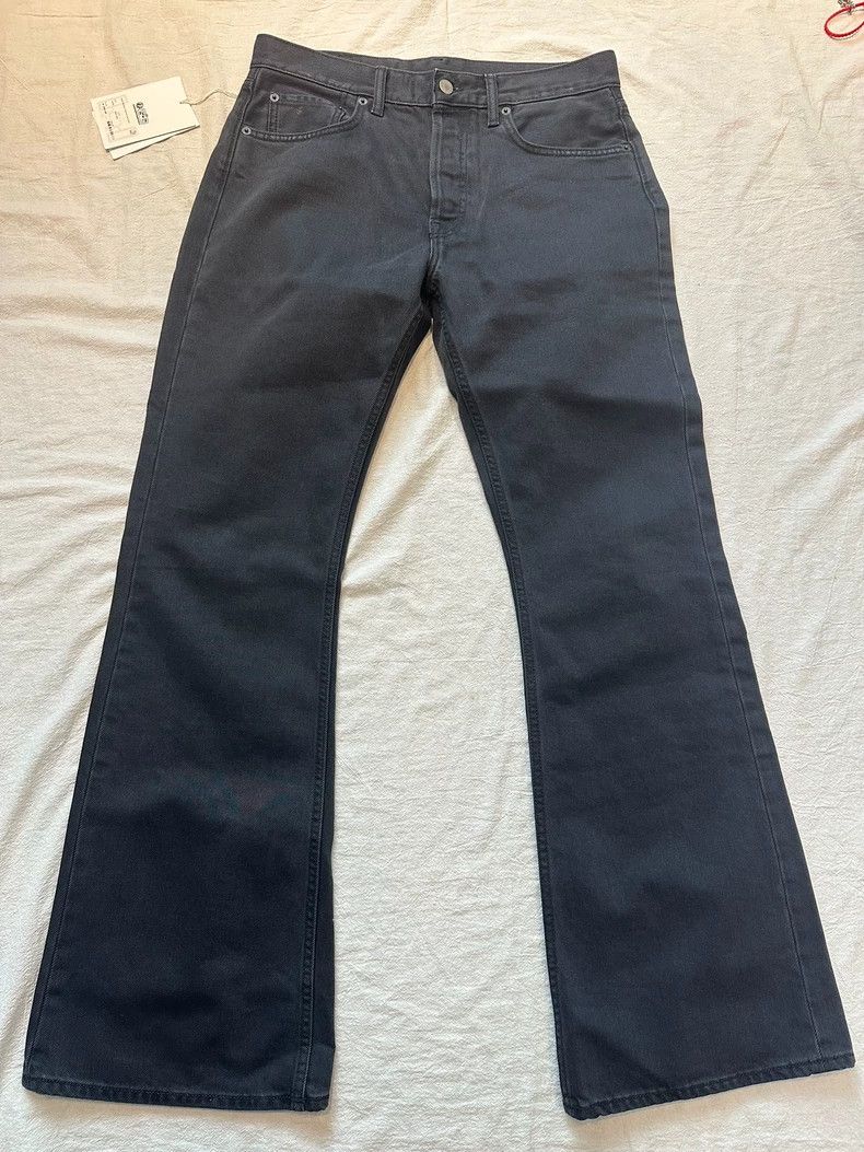 Acne Studios acne studios Washed black flared jeans 2505-Nextarrow Size US 32 / EU 48 - 1 Thumbnail