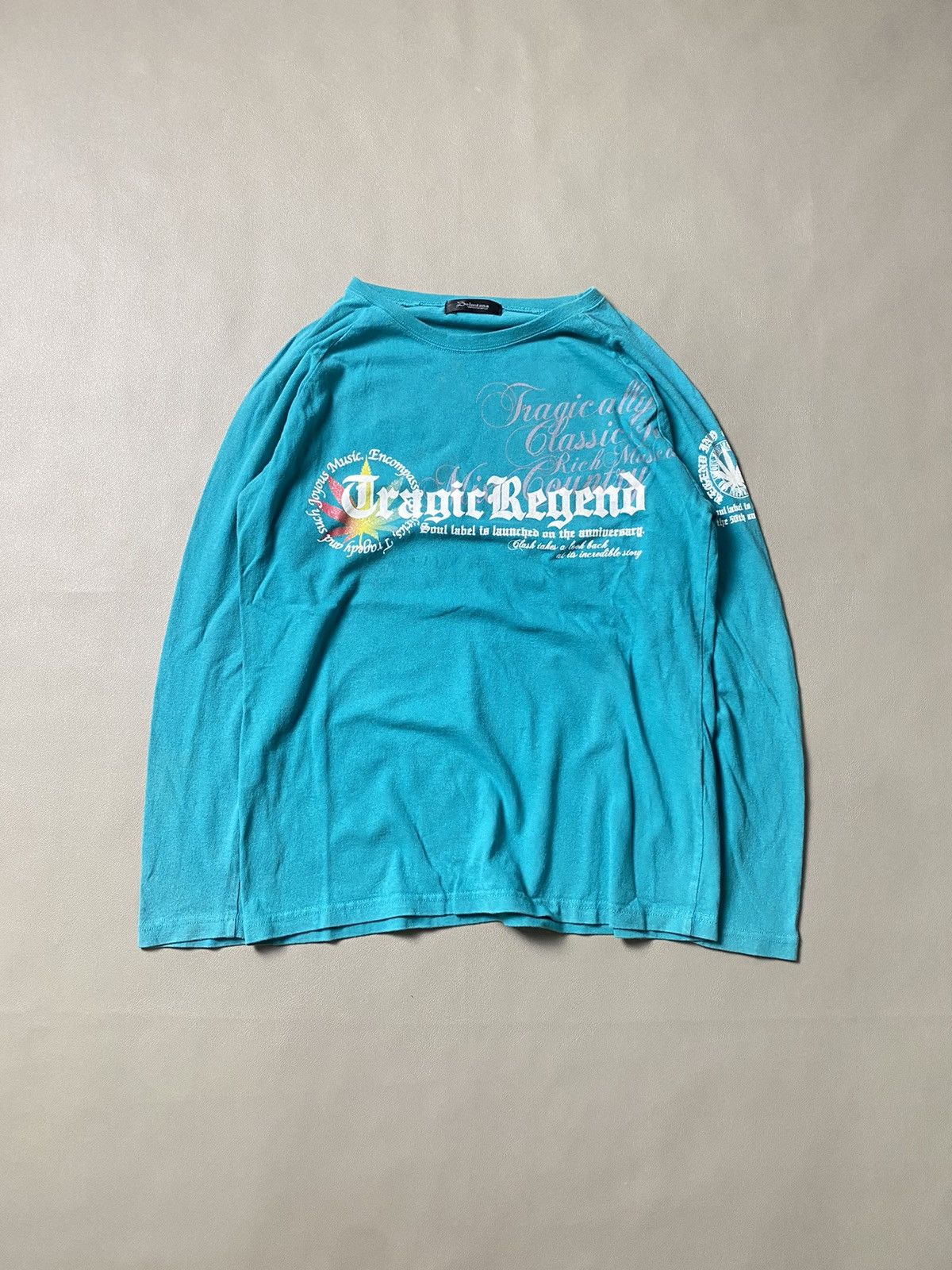 Beauty Beast × Hysteric Glamour × Japanese Brand Y2K Selestama Poem Weed Longsleeve Size US M / EU 48-50 / 2 - 1 Thumbnail