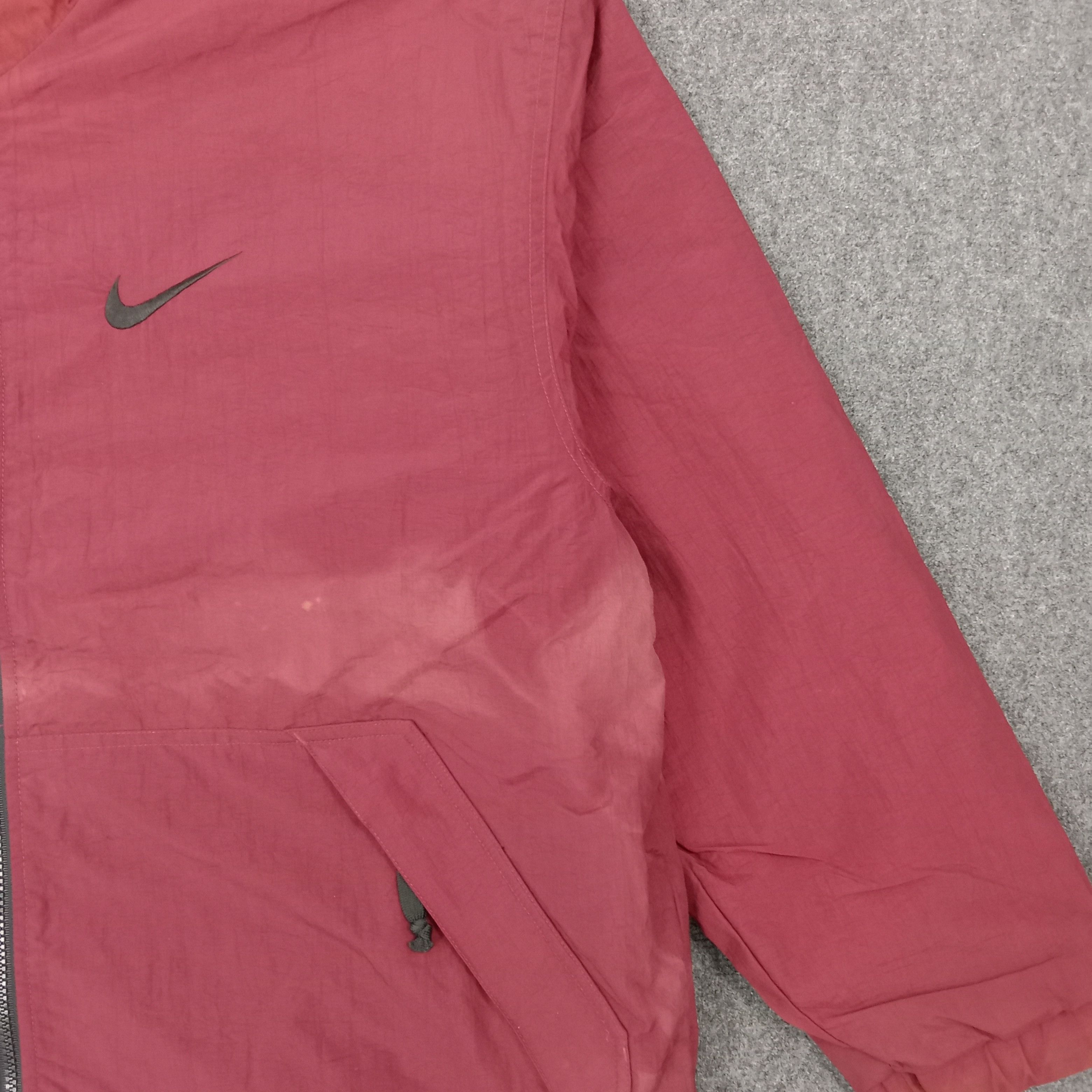 Nike Vintage 90s Nike Reversible Swoosh Jacket C268N10 Size US XL / EU 56 / 4 - 5 Thumbnail