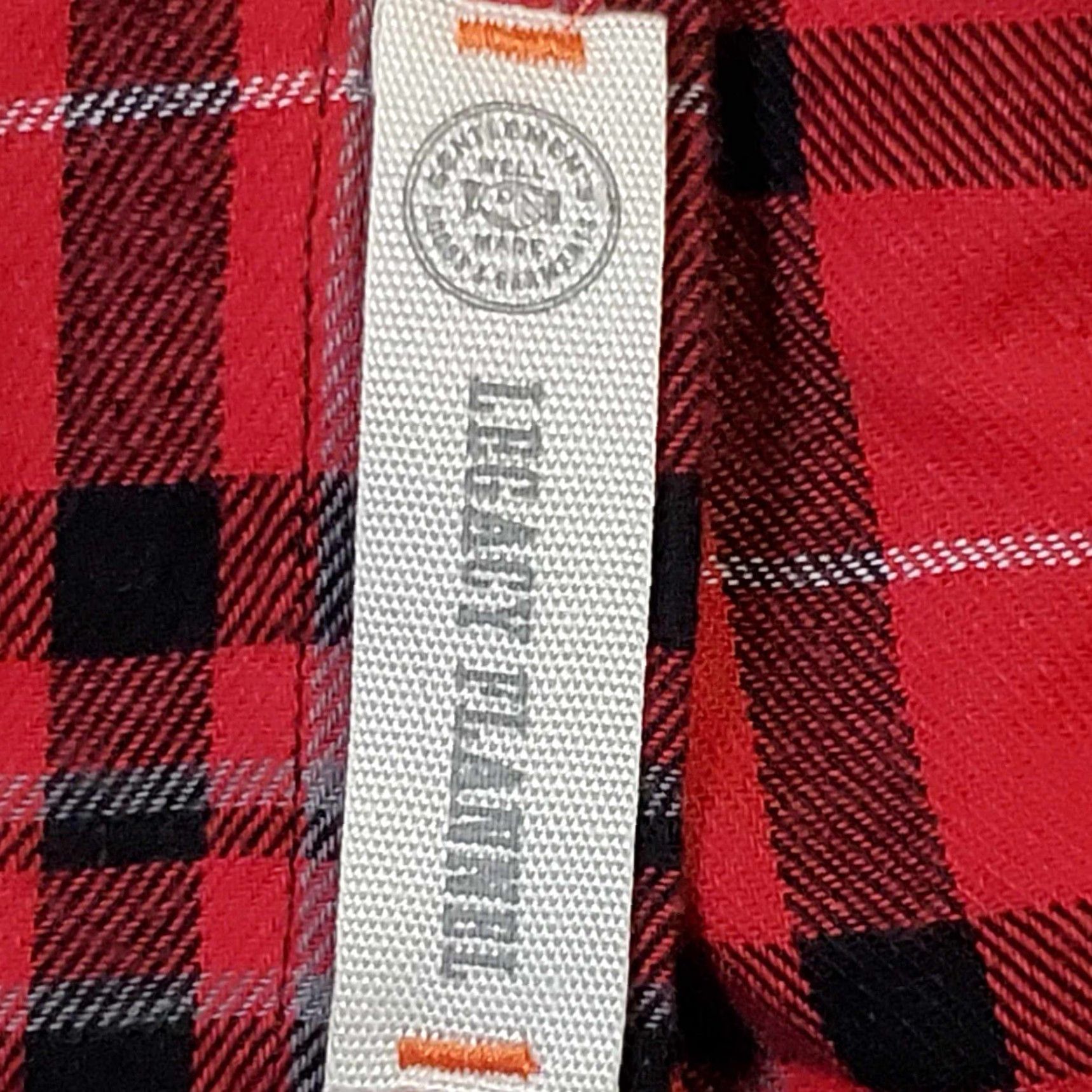 Vintage VINTAGE St Johns Bay Red Plaid Flannel Shirt Mens Cotton XL Buffalo Plaid Casual Travel Workwear 80s 90s Retro USA Men Button-Up Size US XL / EU 56 / 4 - 4 Thumbnail