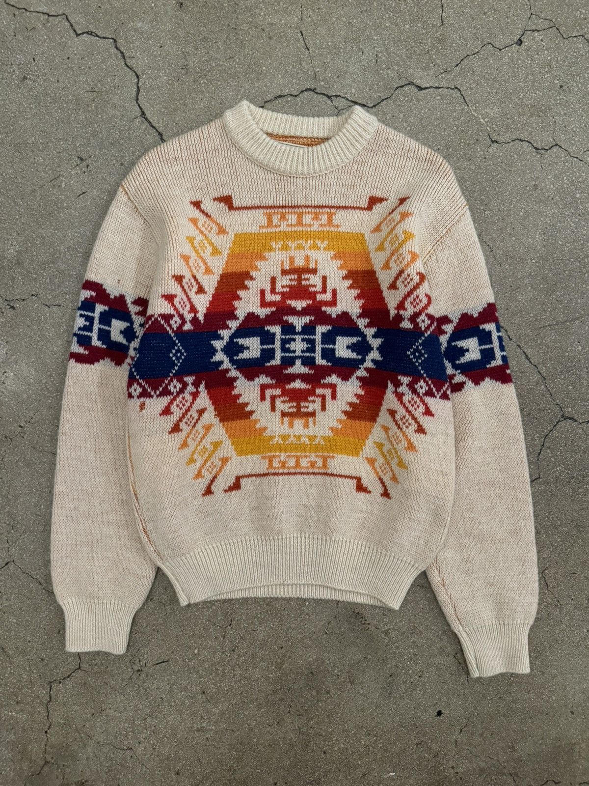 Pendleton 70s Pendleton High Grade Western Wear Knit Pull Over Size US M / EU 48-50 / 2 - 1 Thumbnail