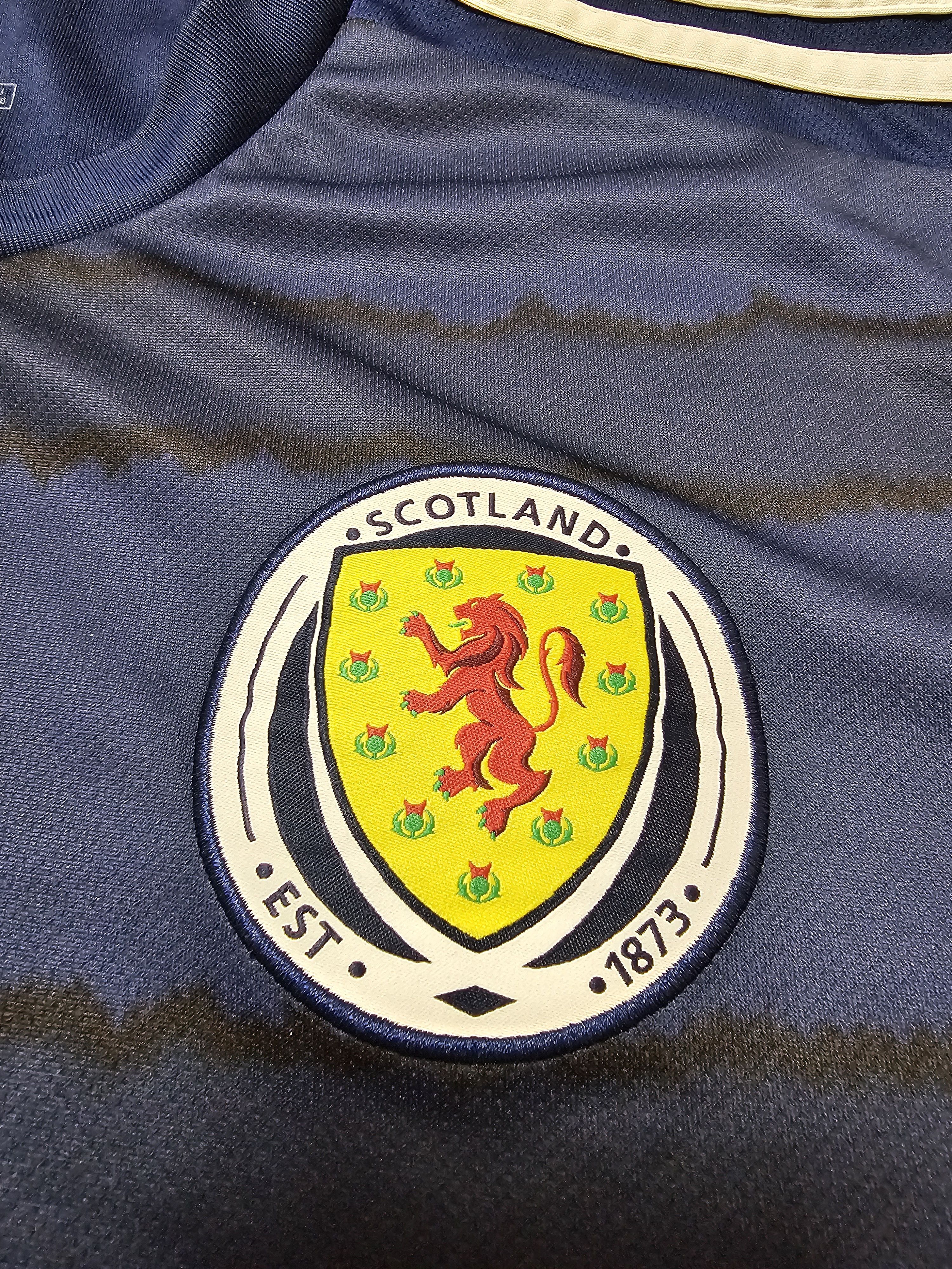 Adidas SCOTLAND 2020 2022 HOME FOOTBALL SHIRT SOCCER JERSEY Size US XXL / EU 58 / 5 - 4 Thumbnail