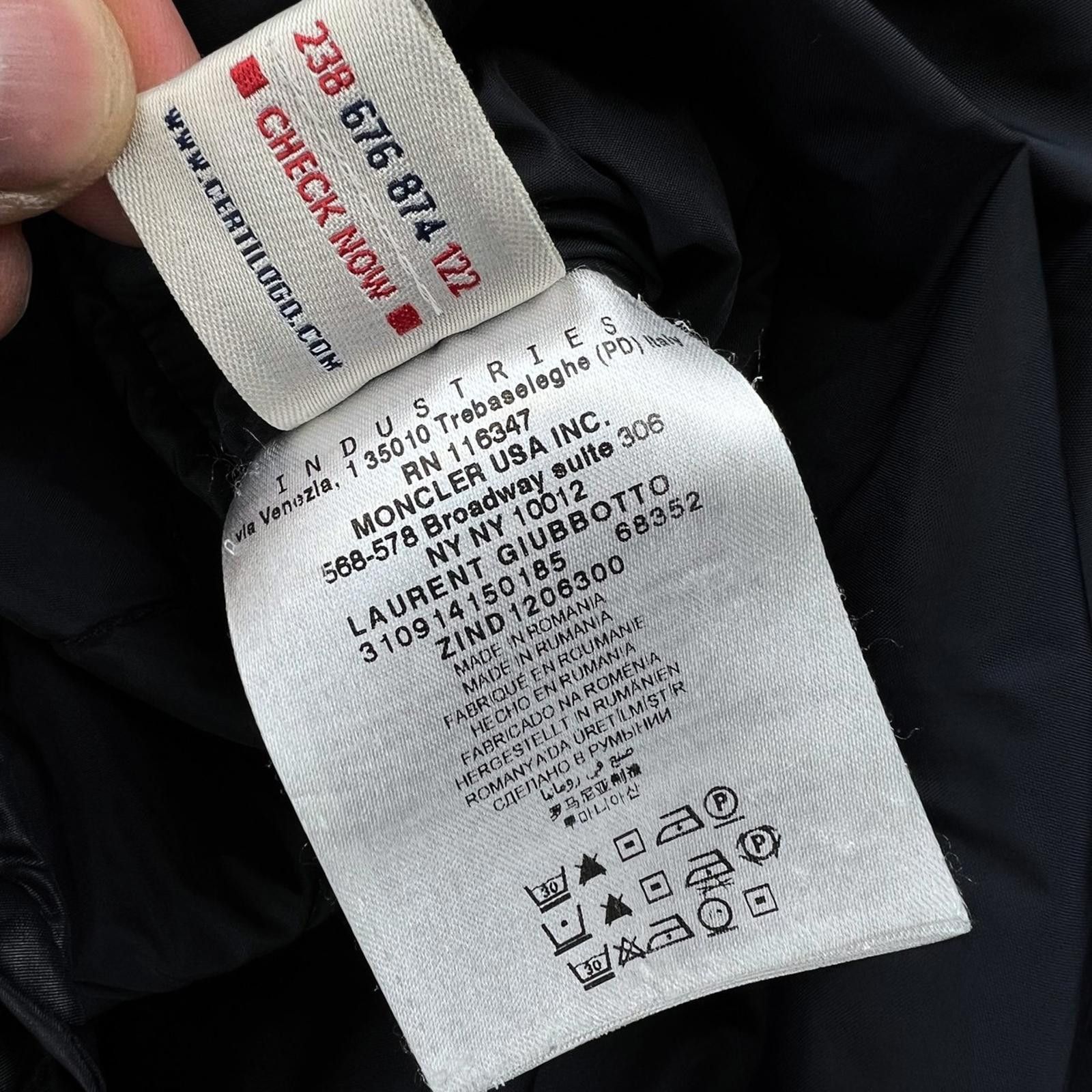 Moncler Moncler Navy Quilted Jacket Size US M / EU 48-50 / 2 - 7 Thumbnail