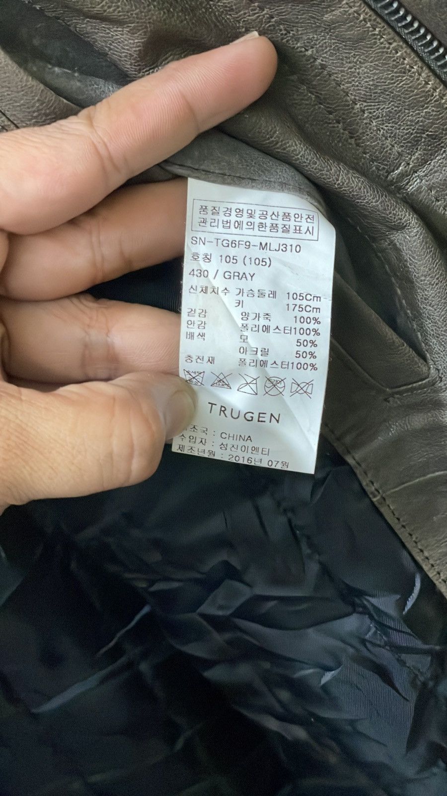 West Coast Choppers Vintage Trugen Genuine Leather Choppers Jacket Avant Garde Size US L / EU 52-54 / 3 - 5 Thumbnail