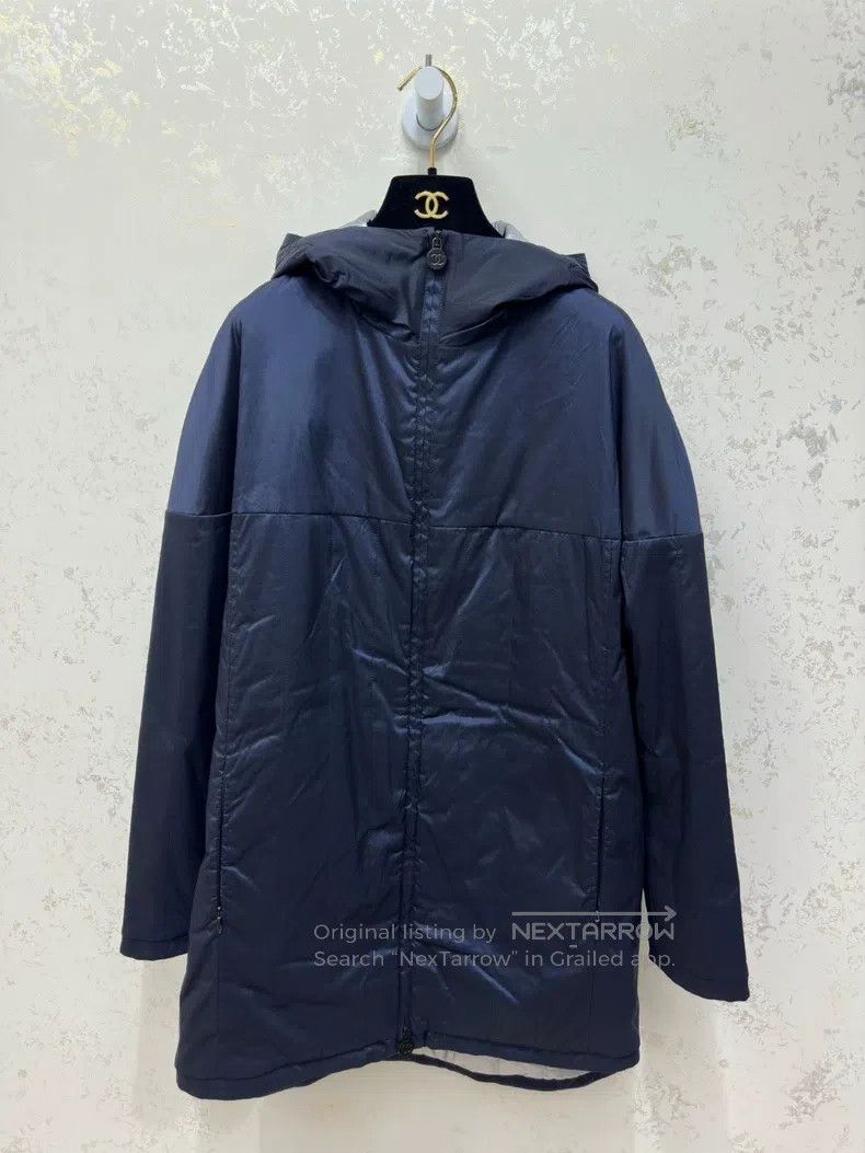 Chanel Chanel Dark blue cotton jacket Size XXS / US 00 / IT 34 - 1 Thumbnail