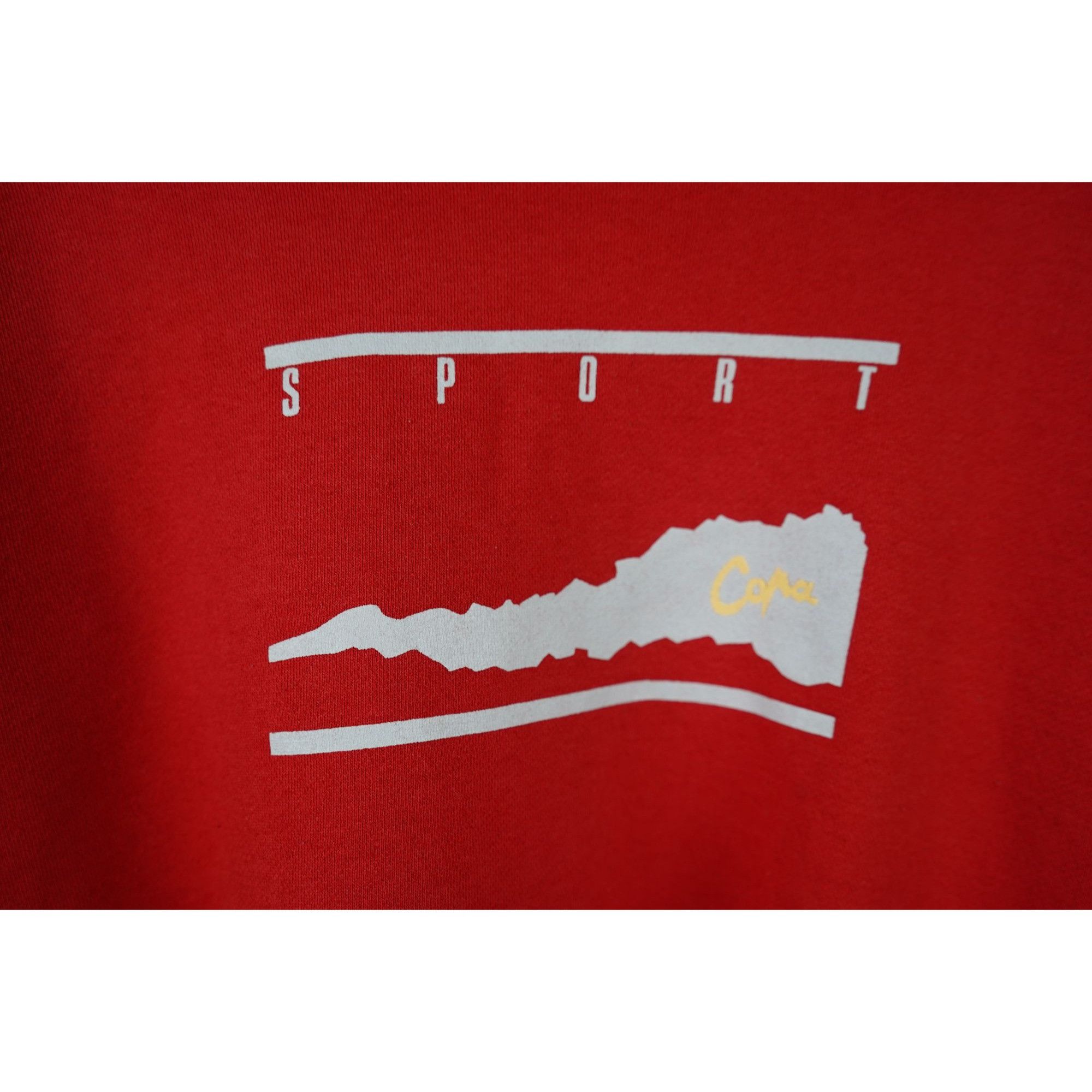 Vintage Vintage Red Crewneck Sweatshirt Women's M #495 Size M / US 6-8 / IT 42-44 - 3 Thumbnail