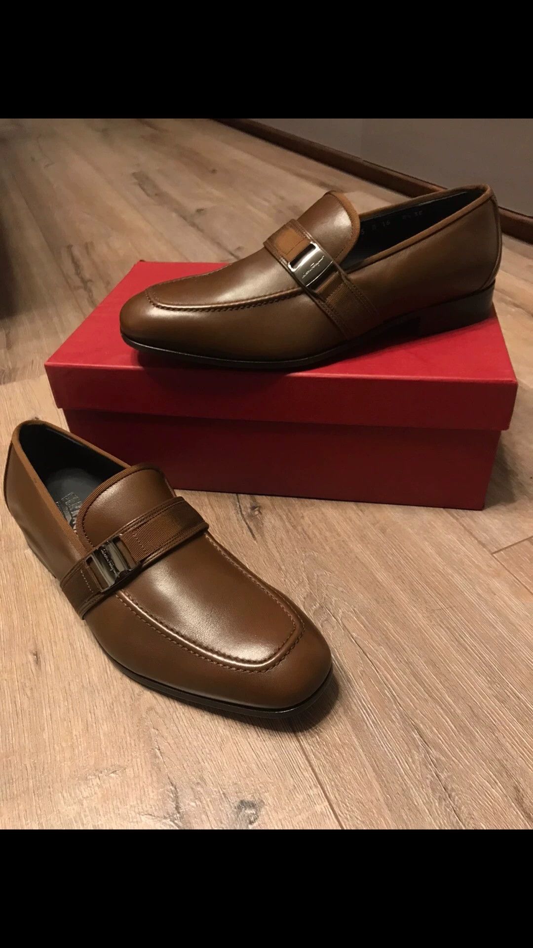 Salvatore Ferragamo Ferragamo Leather Metal Logo Casual Shoes 42.5 Size US 9.5 / EU 42-43 - 6 Thumbnail
