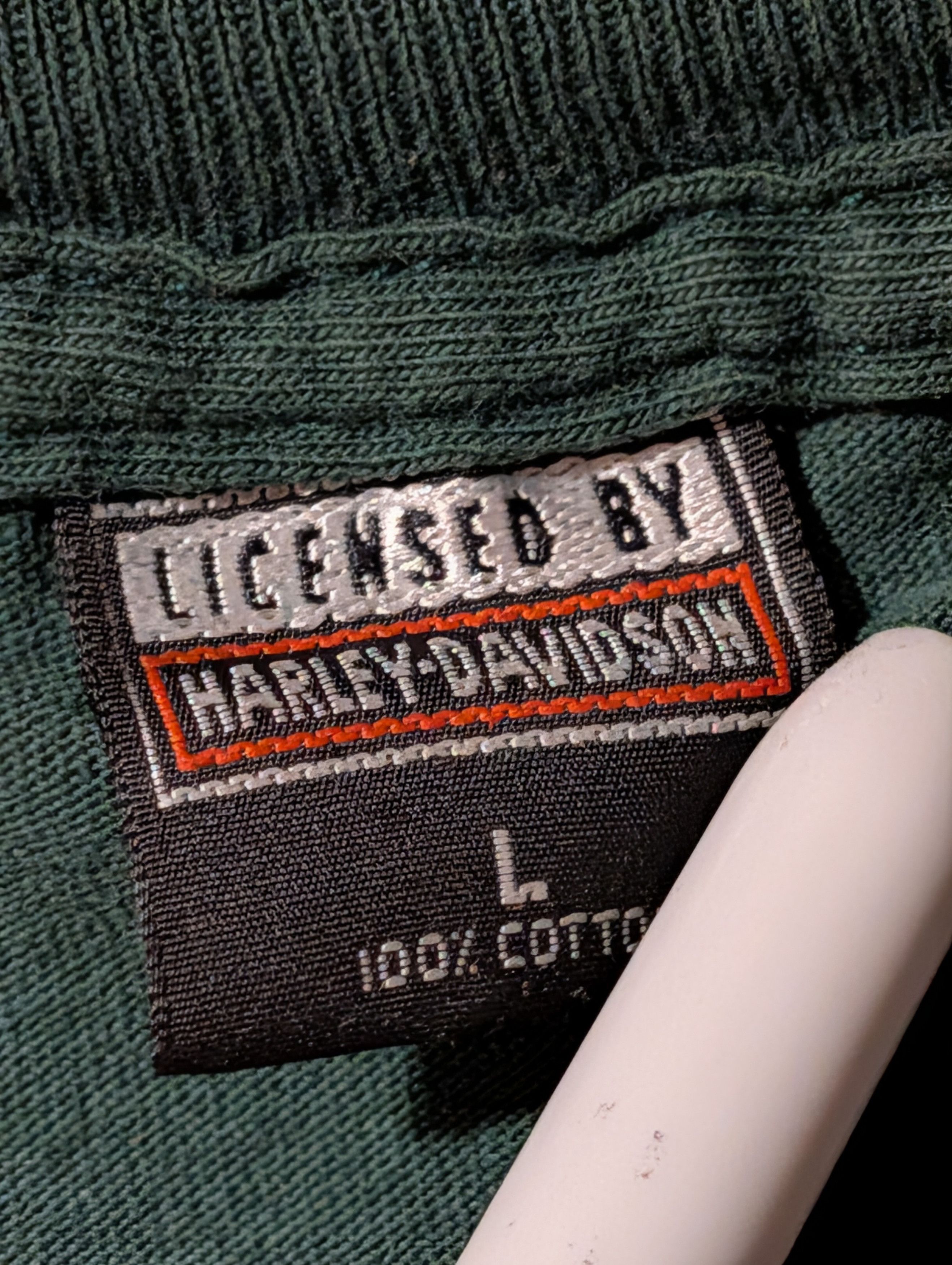 Harley Davidson Vintage Harley Davidson Long Sleeve Shirt Sidewinder Mens L Size US L / EU 52-54 / 3 - 5 Thumbnail