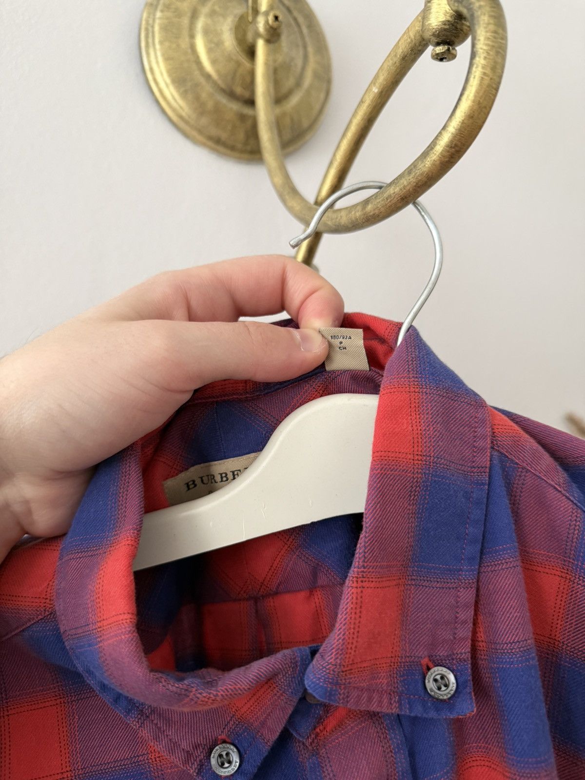 Burberry Burberry Check Shirt Button Up Size US S / EU 44-46 / 1 - 11 Thumbnail