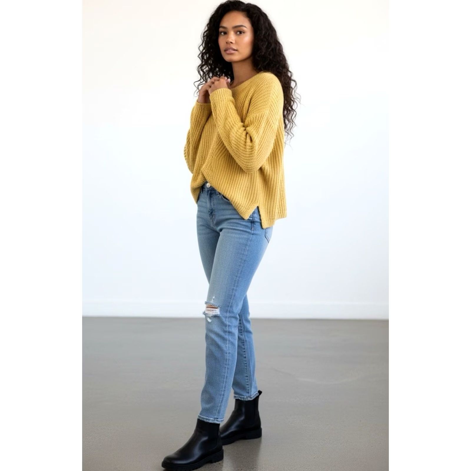 Express VINTAGE Express Women's Pullover Sweater Shirt/Crew? (Note: This is not allowed) Size S / US 4 / IT 40 - 2 Thumbnail