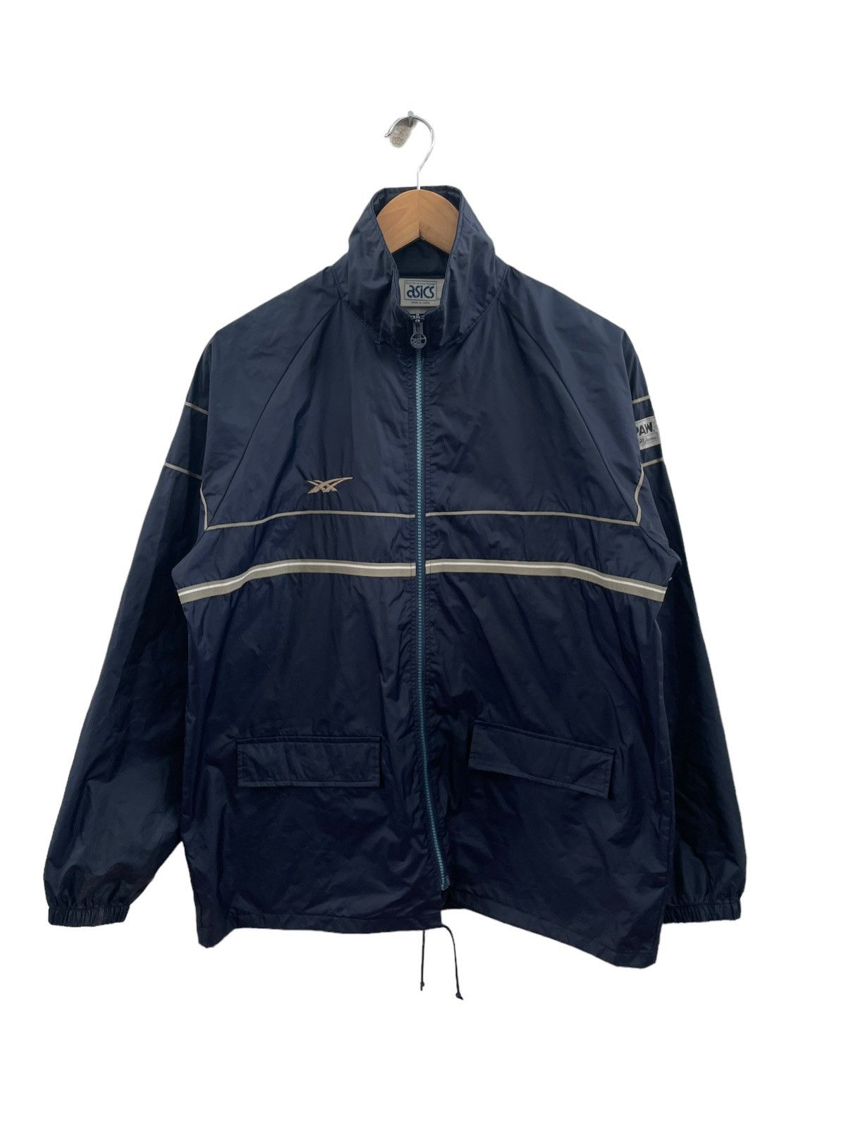 Vintage Asics Japan Windbreaker Light Jacket