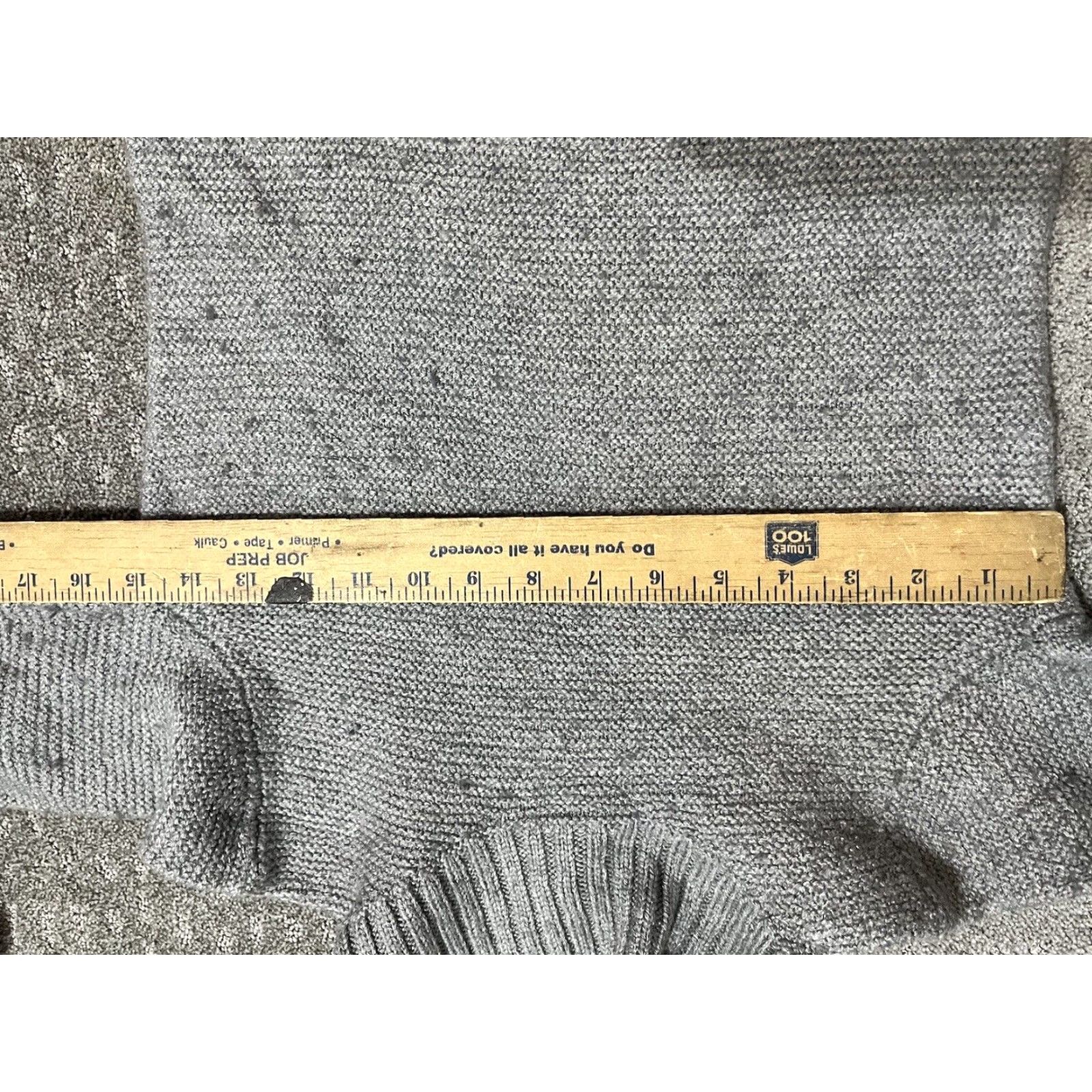 Banana Republic VINTAGE Banana Republic Gray Wool Blend Turtleneck Sweater Women Medium Italian Size M / US 6-8 / IT 42-44 - 4 Thumbnail