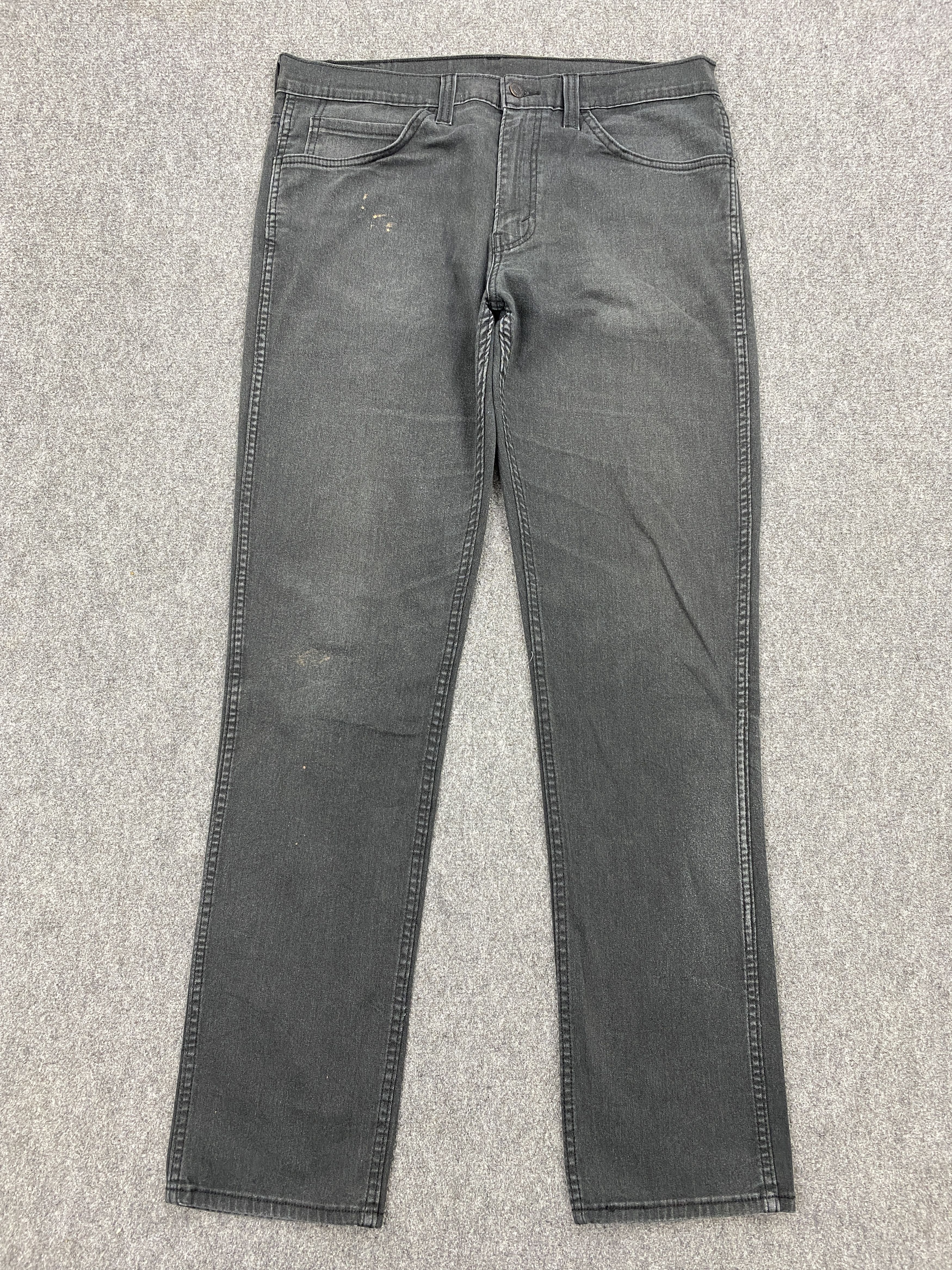 Faded Black Vintage Levis 511 Denim Jeans