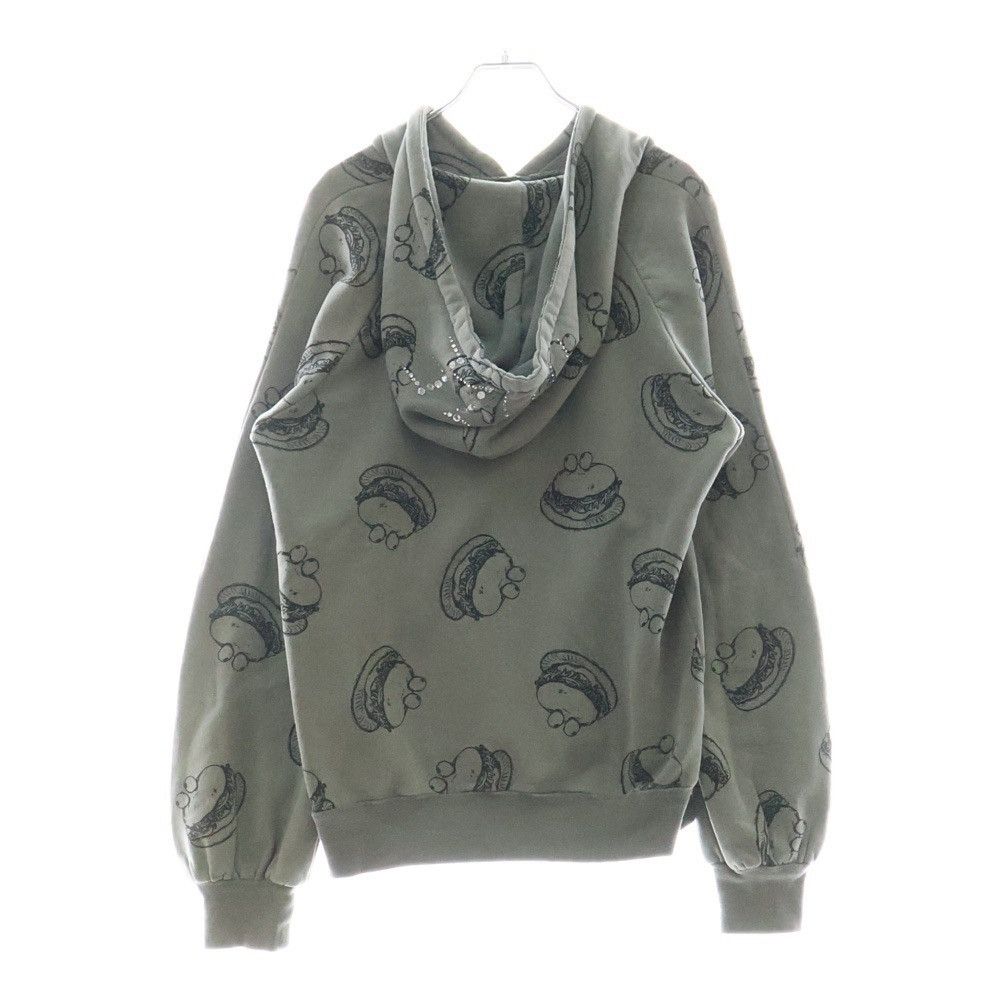 Undercover SS02 illusion of haze hamburger gem hoodie Size US M / EU 48-50 / 2 - 3 Thumbnail