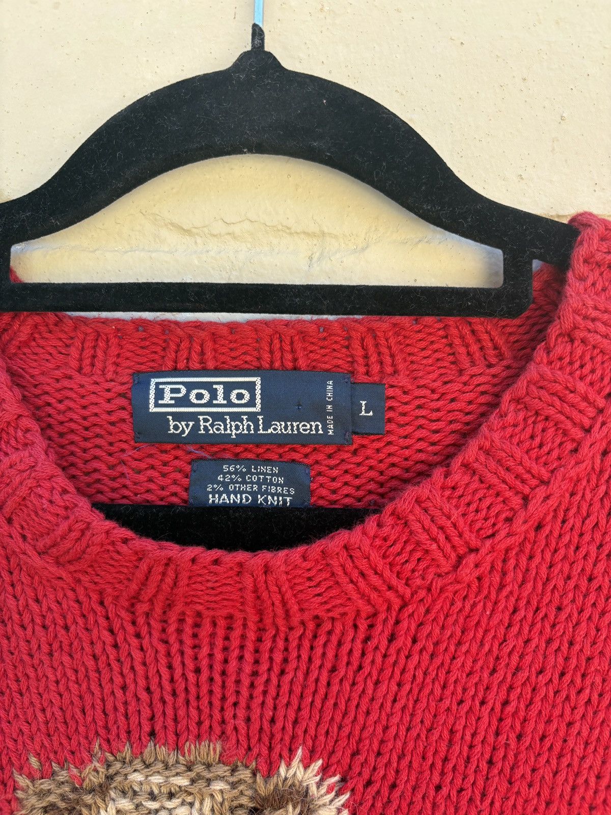 Polo Ralph Lauren Ralph Lauren Polo Bear Knit - famously worn by Kanye West! Size US L / EU 52-54 / 3 - 8 Thumbnail