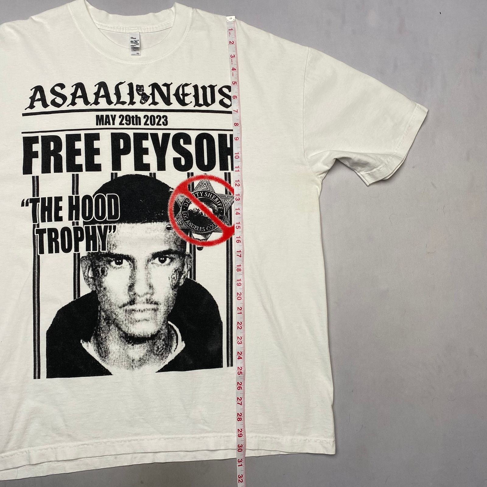 Los Angeles Apparel Asaali Free Peysoh The Hood Trophy Shirt Men's XL Streetwear Size US XL / EU 56 / 4 - 8 Thumbnail