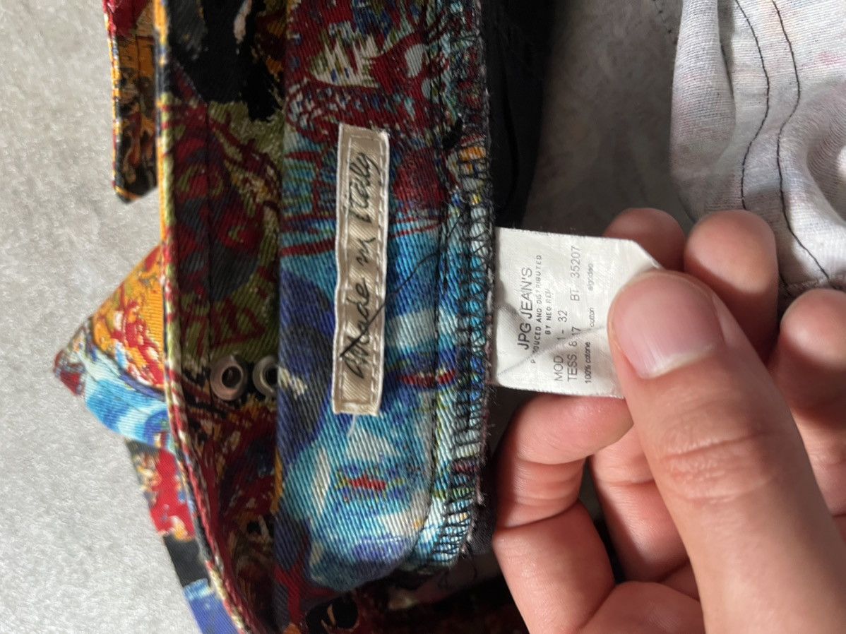 Jean Paul Gaultier Jean Paul Gaultier S/S 00 Basquiat painting all over pants Size US 30 / EU 46 - 14 Thumbnail
