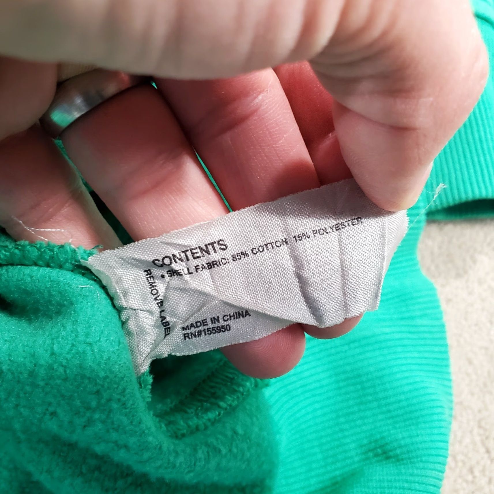 Vintage Greyson Hoodie Mens M Green Solid Pullover Pocket Logo Sweatshirt Sweatshirt Pullover Casual Men Regular Green 90s? Size US M / EU 48-50 / 2 - 5 Thumbnail