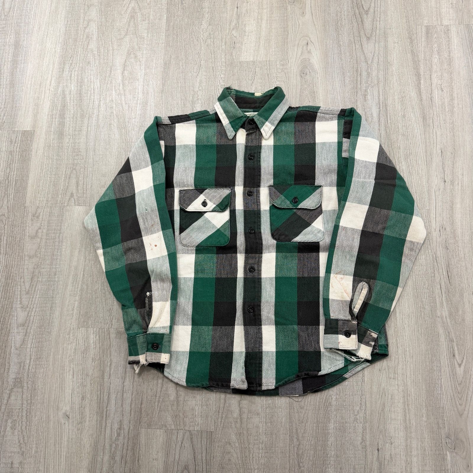 American Eagle Outfitters Vintage American Eagle Flannel Shirt Men's Small Green Size US S / EU 44-46 / 1 - 1 Thumbnail