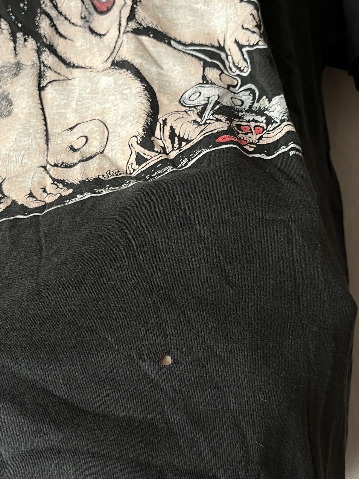 Band Tees × Vintage 1980’s Birth Control Hoodoo Man Iconic Print T-Shirt Size US XL / EU 56 / 4 - 9 Thumbnail