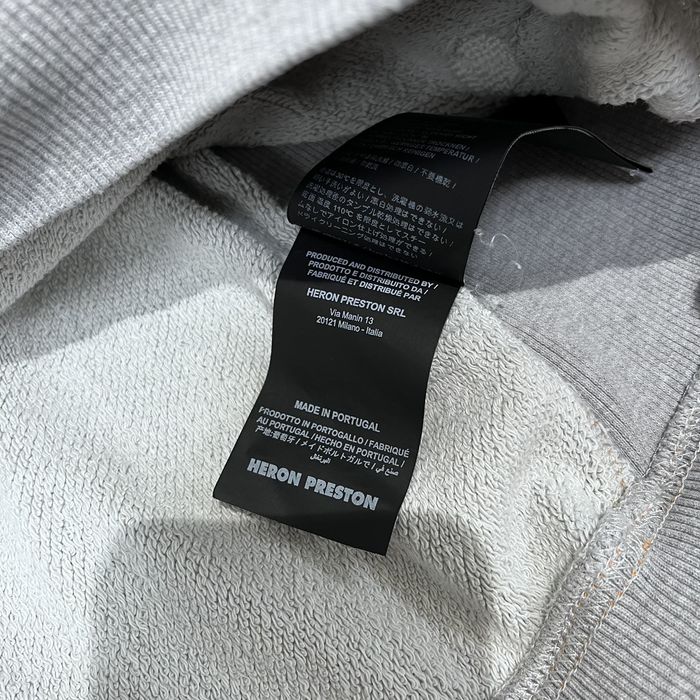 Heron preston nasa hoodie hot sale grailed