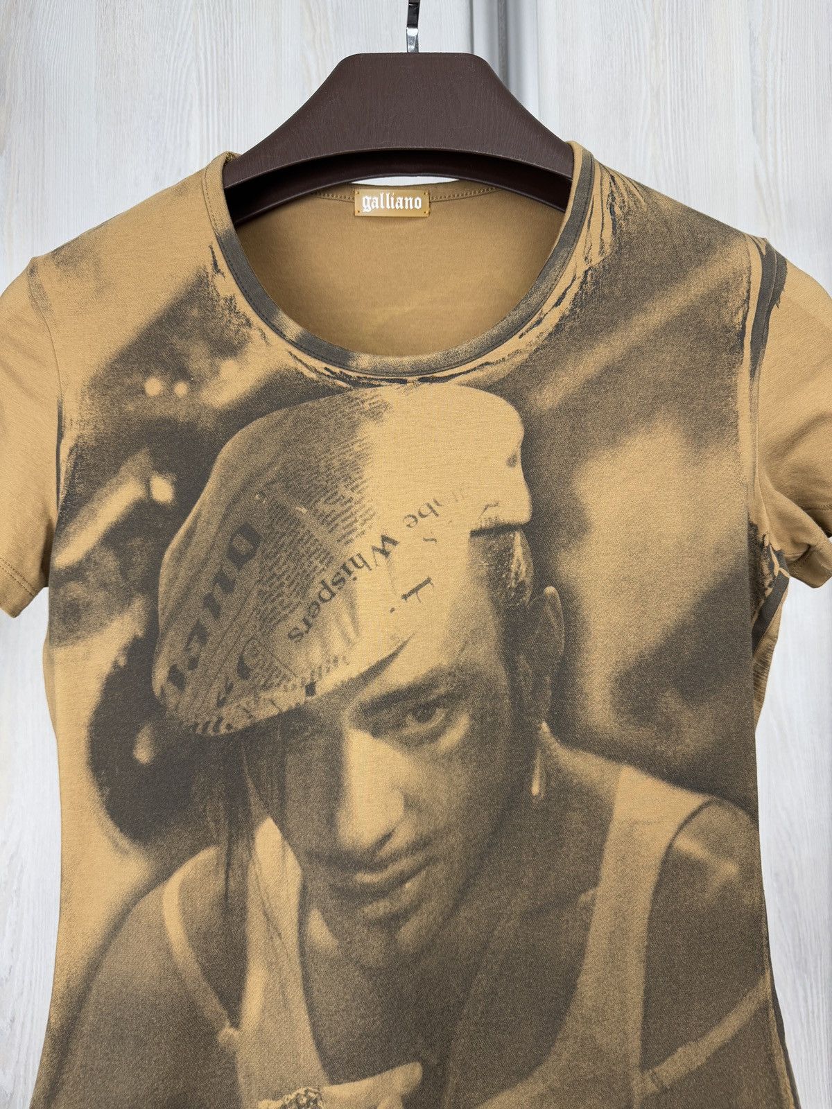 John Galliano Vintage John Galliano 'Galliano's Club’ RARE Rhinestones Tee Size S / US 4 / IT 40 - 3 Thumbnail