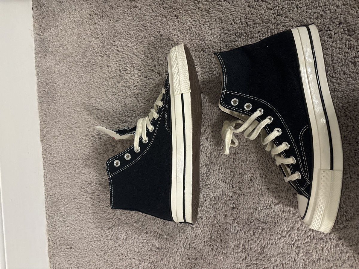 Converse CONVERSE Black Chuck 70 High Top Sneakers Size US 9.5 / IT 39.5 - 1 Thumbnail