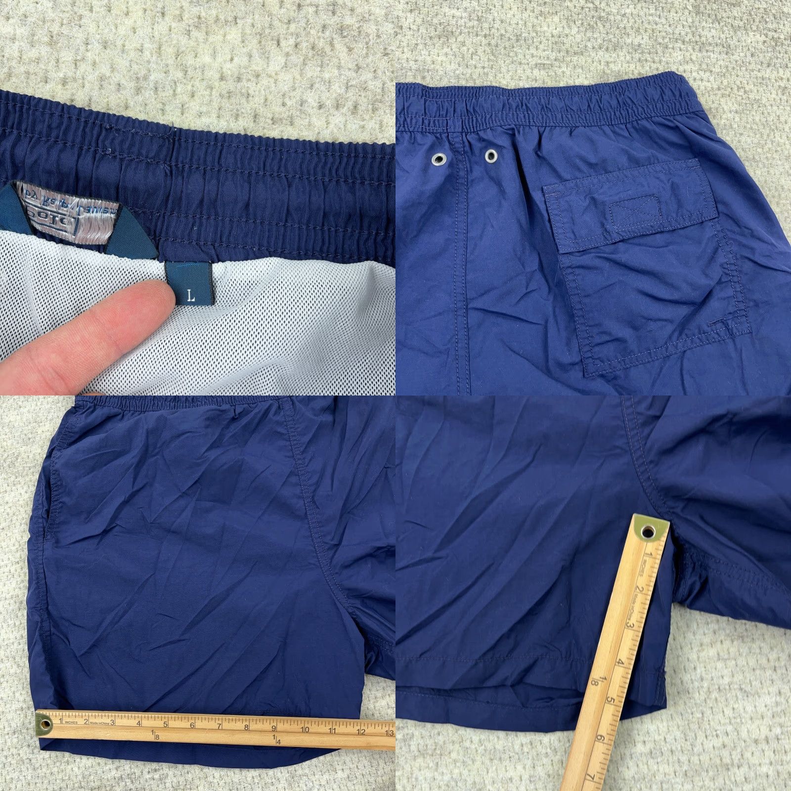 Polo Ralph Lauren VINTAGE Polo Ralph Lauren Swim Trunks Men L Blue Polo Ralph Lauren Swim Trunks Men L Blue ShortS Green Pony Y2K Size US L / EU 52-54 / 3 - 8 Thumbnail