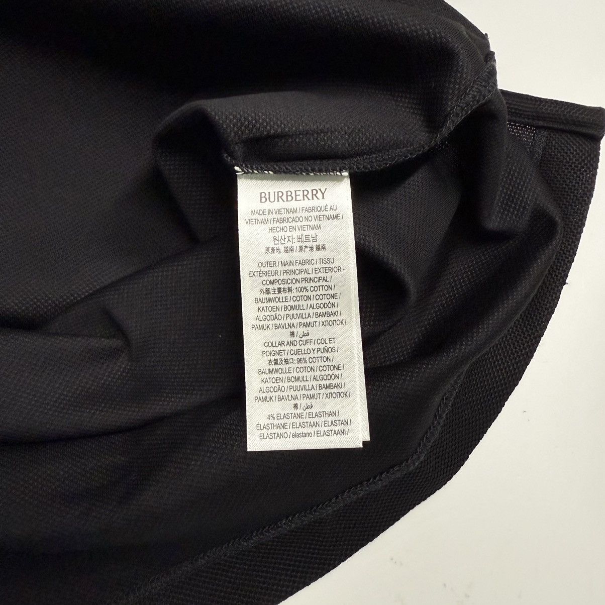 Burberry €440 NWT Burberry Hartford Men’s Polo Shirt Size L Black Size US L / EU 52-54 / 3 - 6 Thumbnail
