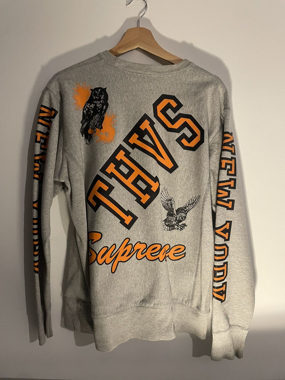 Supreme × Vintage supreme thvs 2004 sweatshirt Size US M / EU 48-50 / 2 - 6 Thumbnail