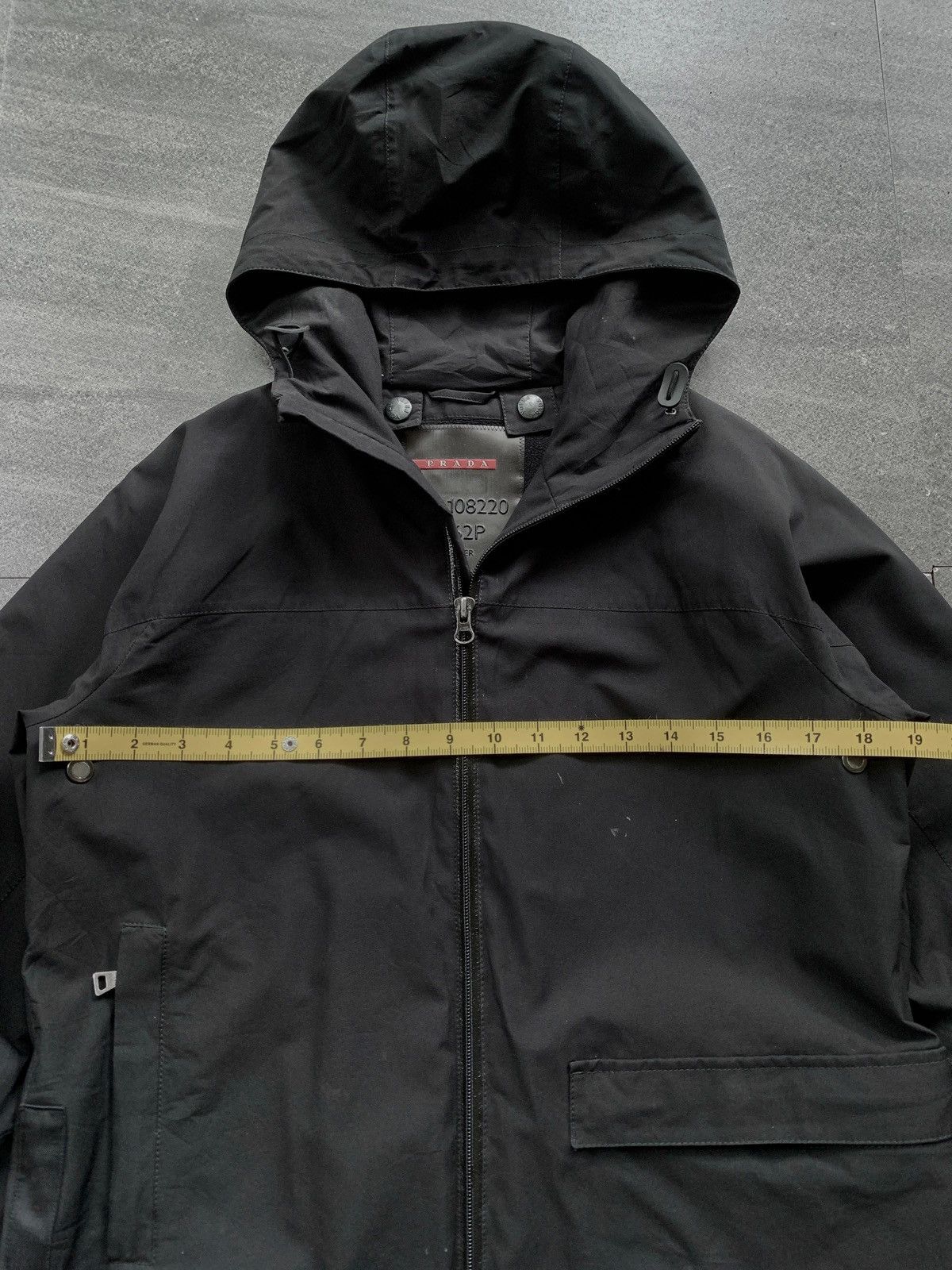 Prada FREE TAX! 2000s Goretex Packable Coat Jacket Size US S / EU 44-46 / 1 - 18 Thumbnail