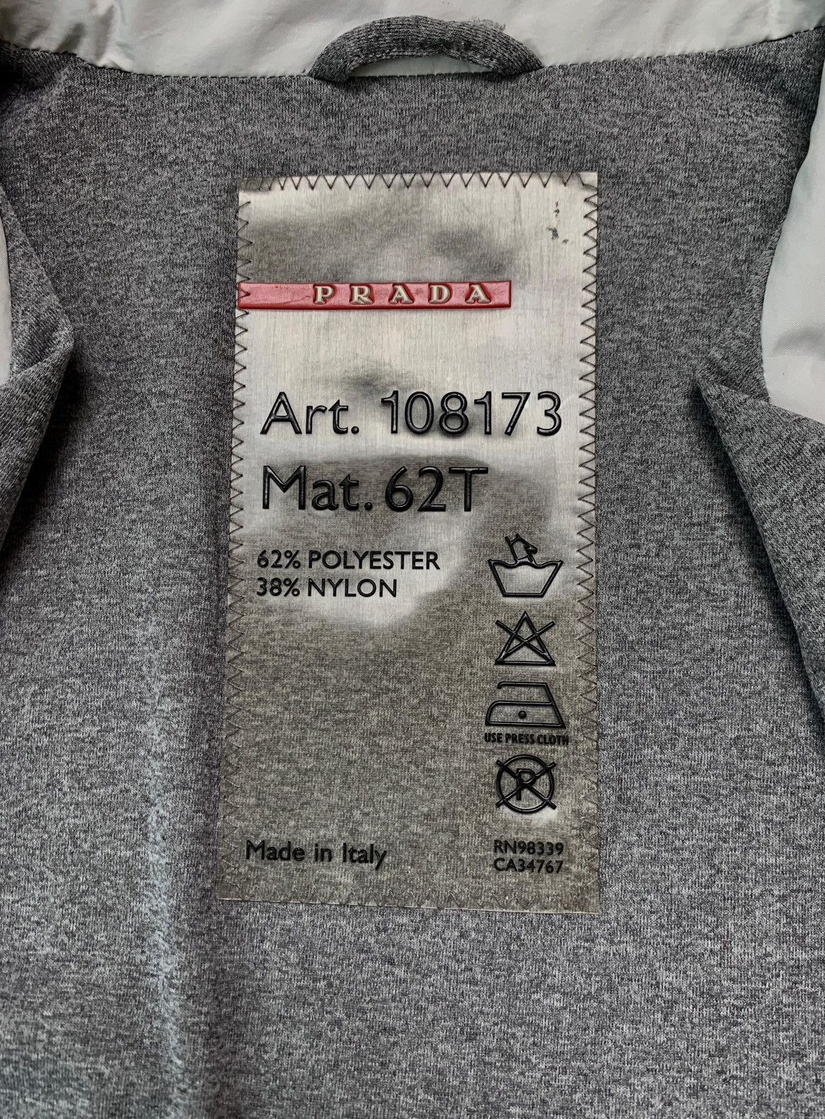 Prada FREE TAX! 2000s Paneled Nylon Jacket Size L / US 10 / IT 46 - 9 Thumbnail