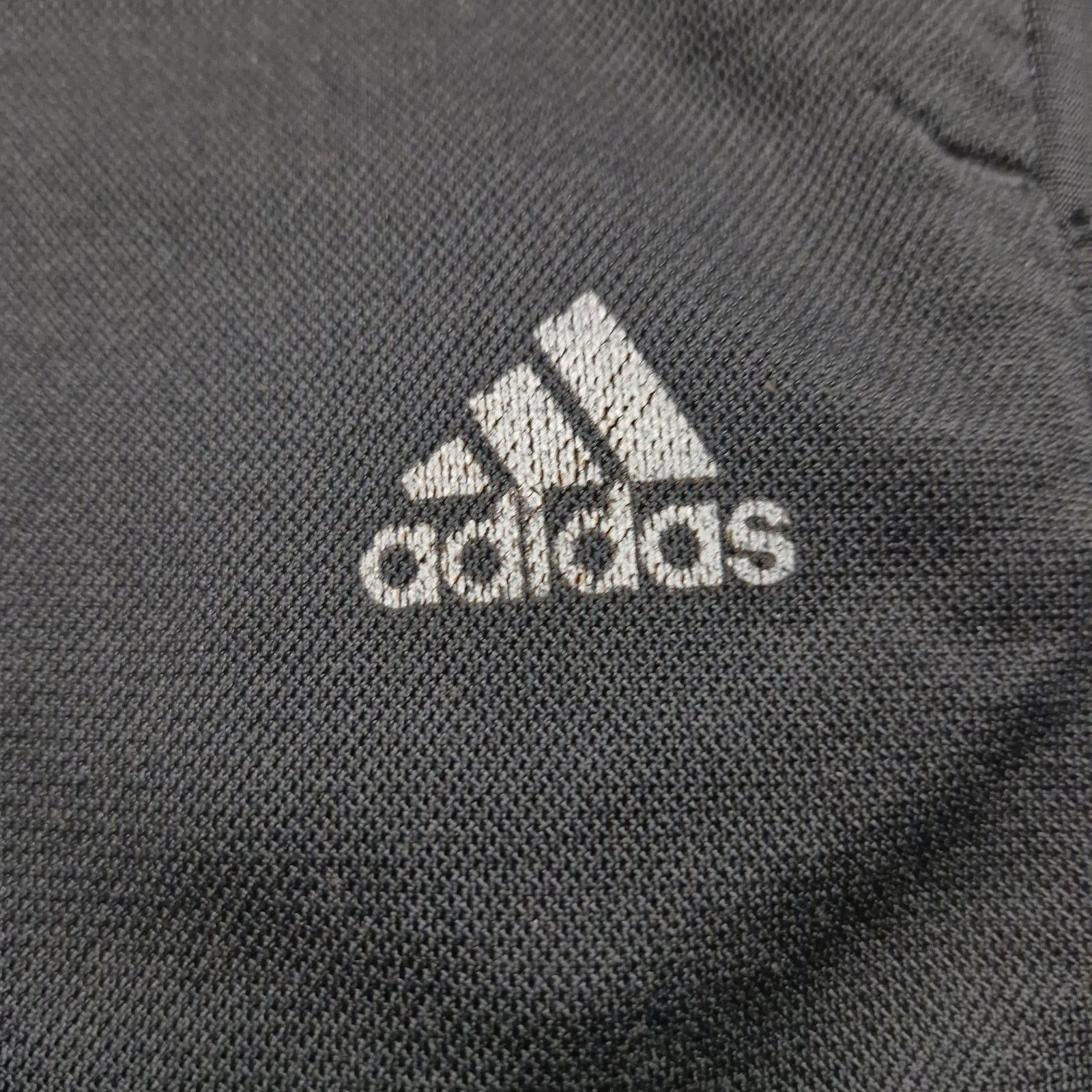 Adidas Adidas Men’s Track Pants Medium Black White Stripes Size US 32 / EU 48 - 2 Thumbnail