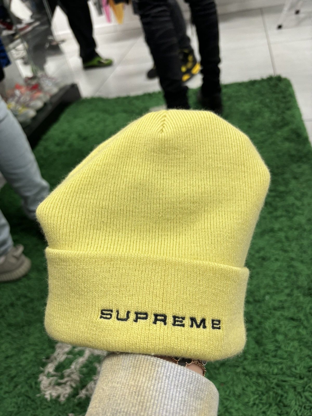 Supreme Supreme Nike beanie yellow Size ONE SIZE - 2 Thumbnail
