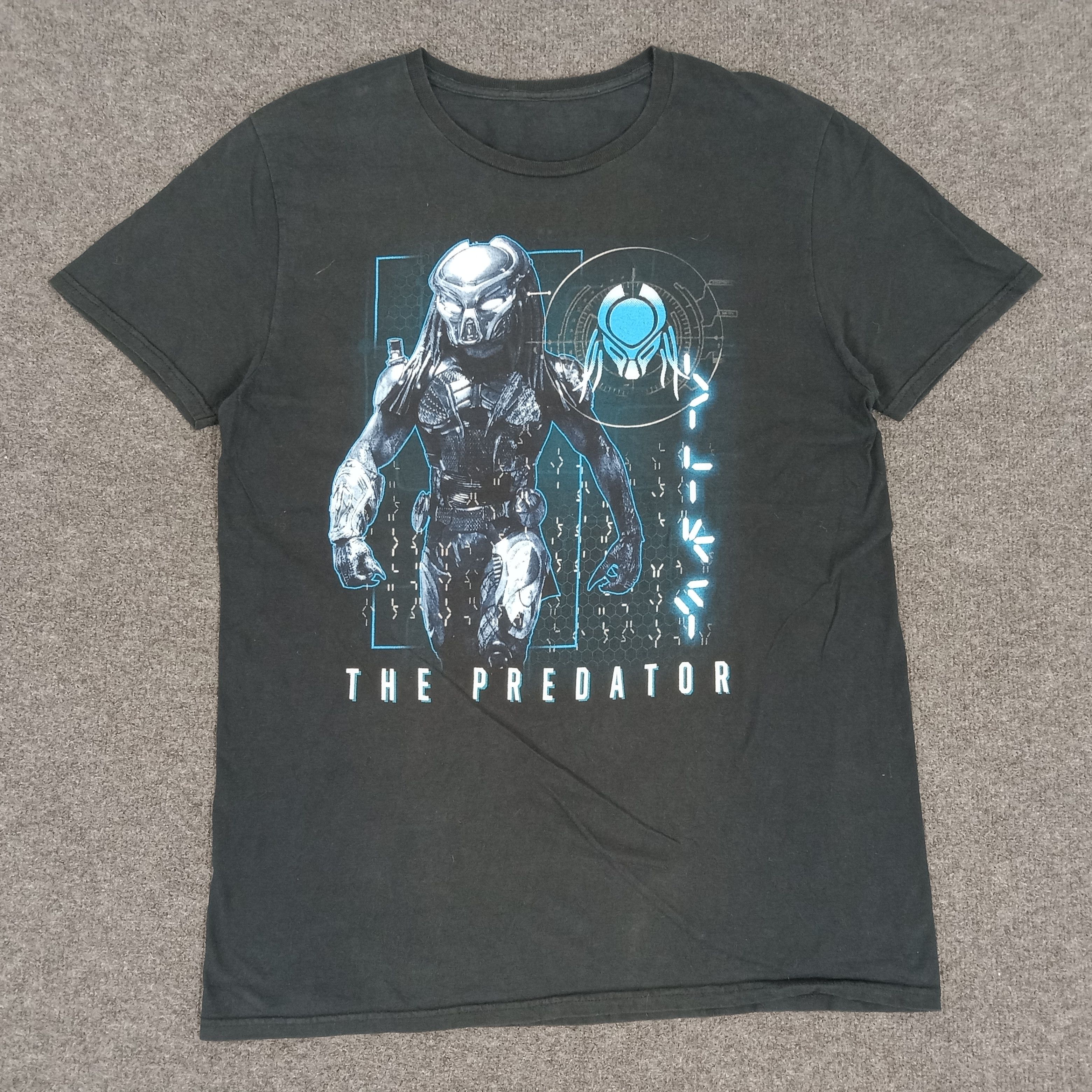 Vintage The Predator American Alien Horror Movie Tshirt Size US M / EU 48-50 / 2 - 1 Thumbnail