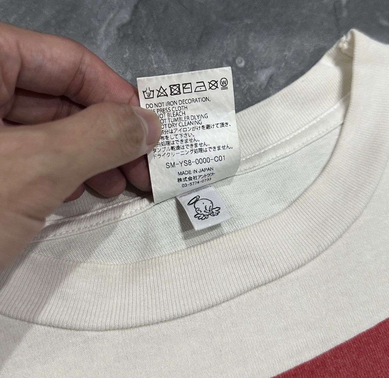 Saint Michael Saint Michael Denim Tears 2Liver Saint Prayer Short Sleeve Size US L / EU 52-54 / 3 - 5 Thumbnail