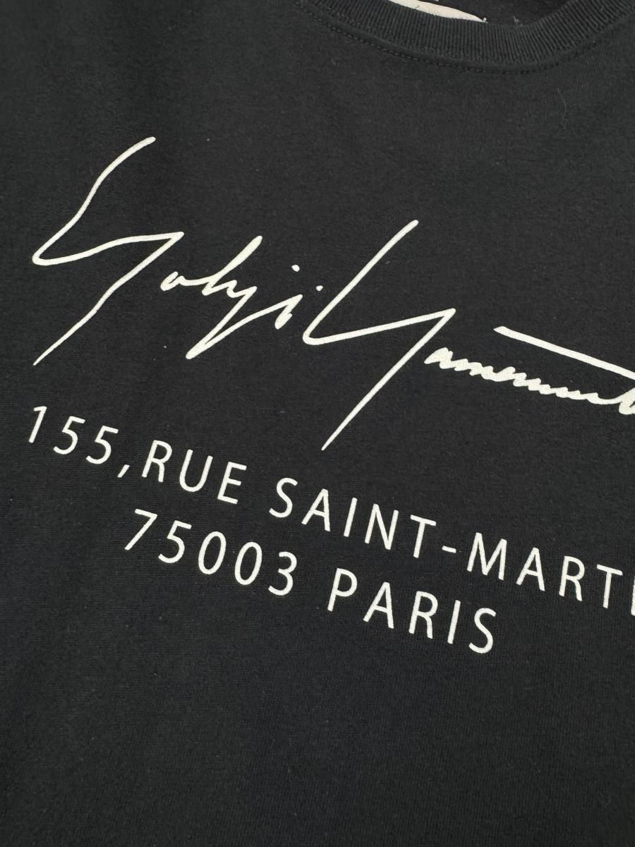 Yohji Yamamoto YOHJI YAMAMOTO×NEW ERA PARIS 20AW logo long sleeve T-shirt Size US L / EU 52-54 / 3 - 4 Thumbnail