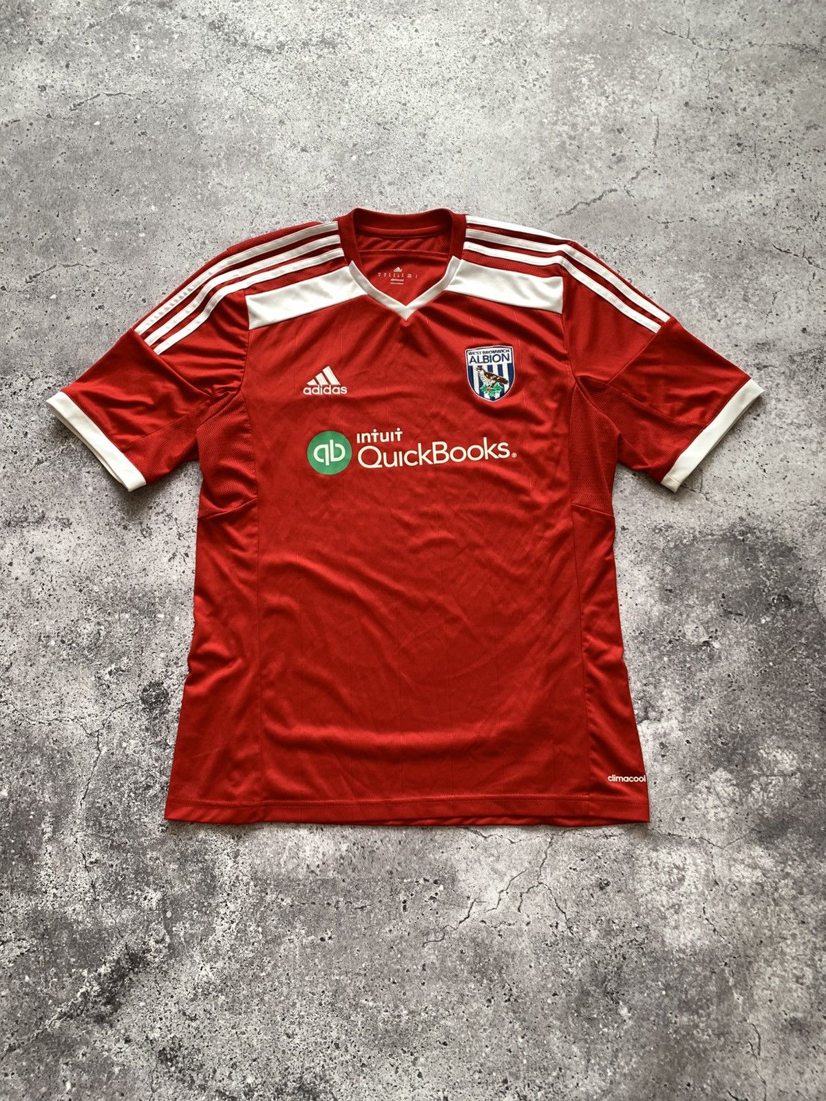 Adidas 🔥ADIDAS WEST BROMWICH ALBION 2014/15 AWAY SOCCER JERSEY Size US M / EU 48-50 / 2 - 1 Thumbnail