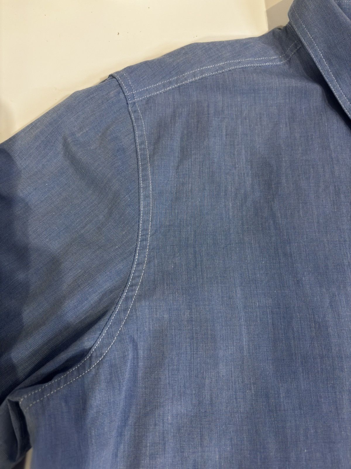 Chaps Men’s blue Shirt.mt1634 Size US L / EU 52-54 / 3 - 6 Thumbnail