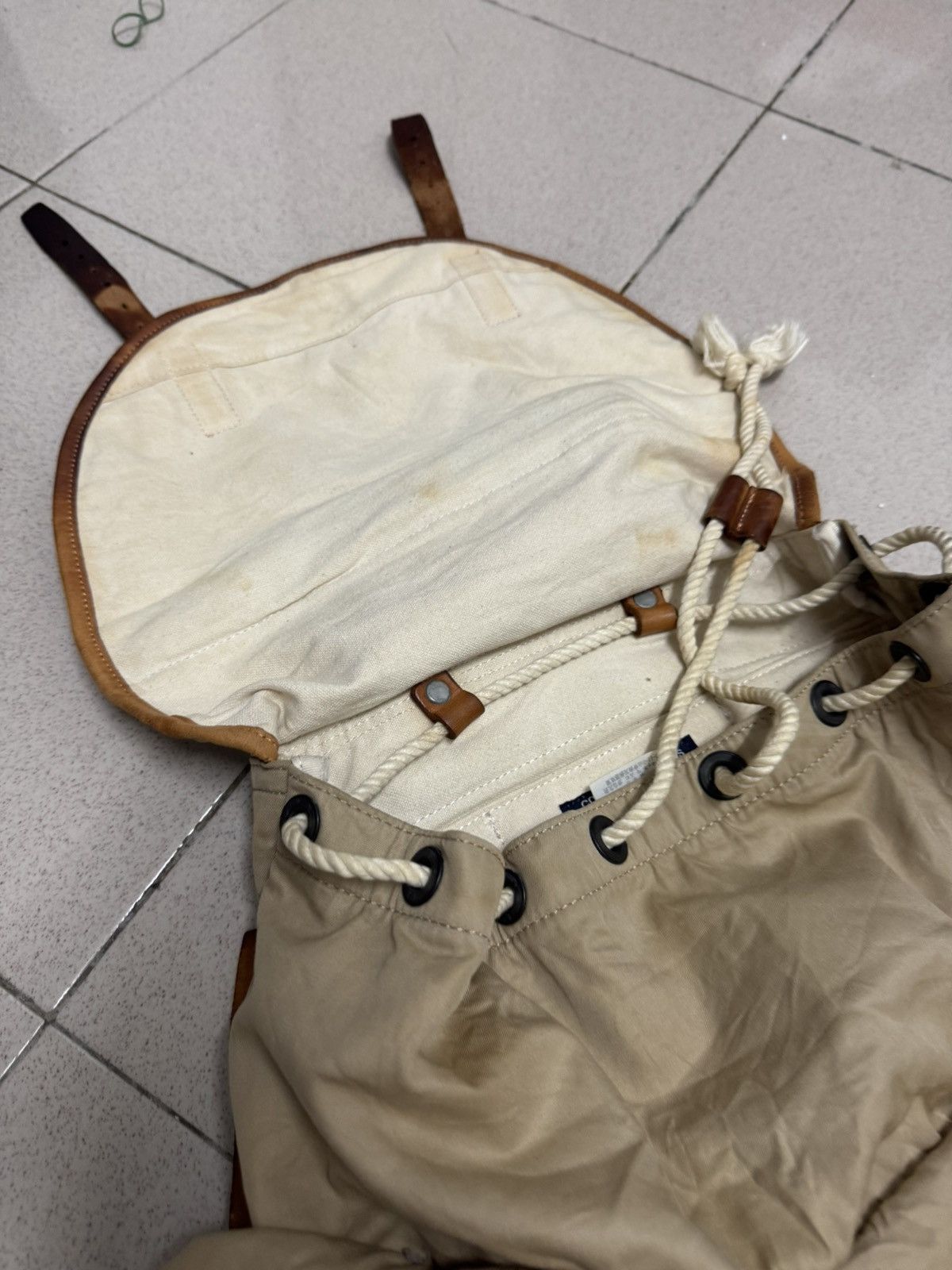 Comme des Garcons VINTAGE 1980s COMME DES GARCONS HOMME RUCKSACK BAG Size ONE SIZE - 18 Thumbnail