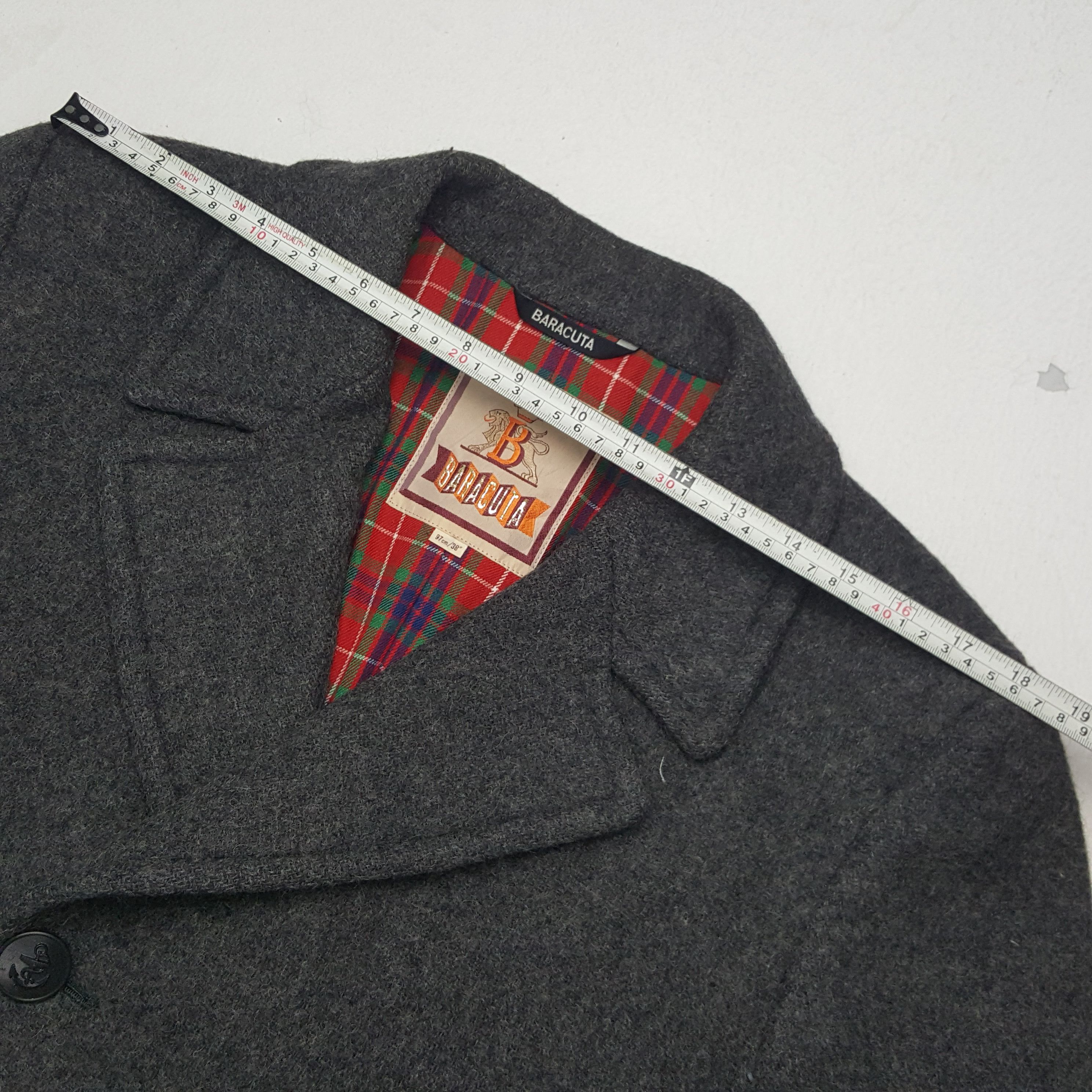 Baracuta × Vintage Vintage Baracuta Designer Brand Wool Coat Jacket Size US M / EU 48-50 / 2 - 5 Thumbnail
